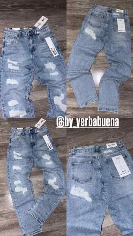 JEANS MOM FIT HELLO MISS - miniatura 2