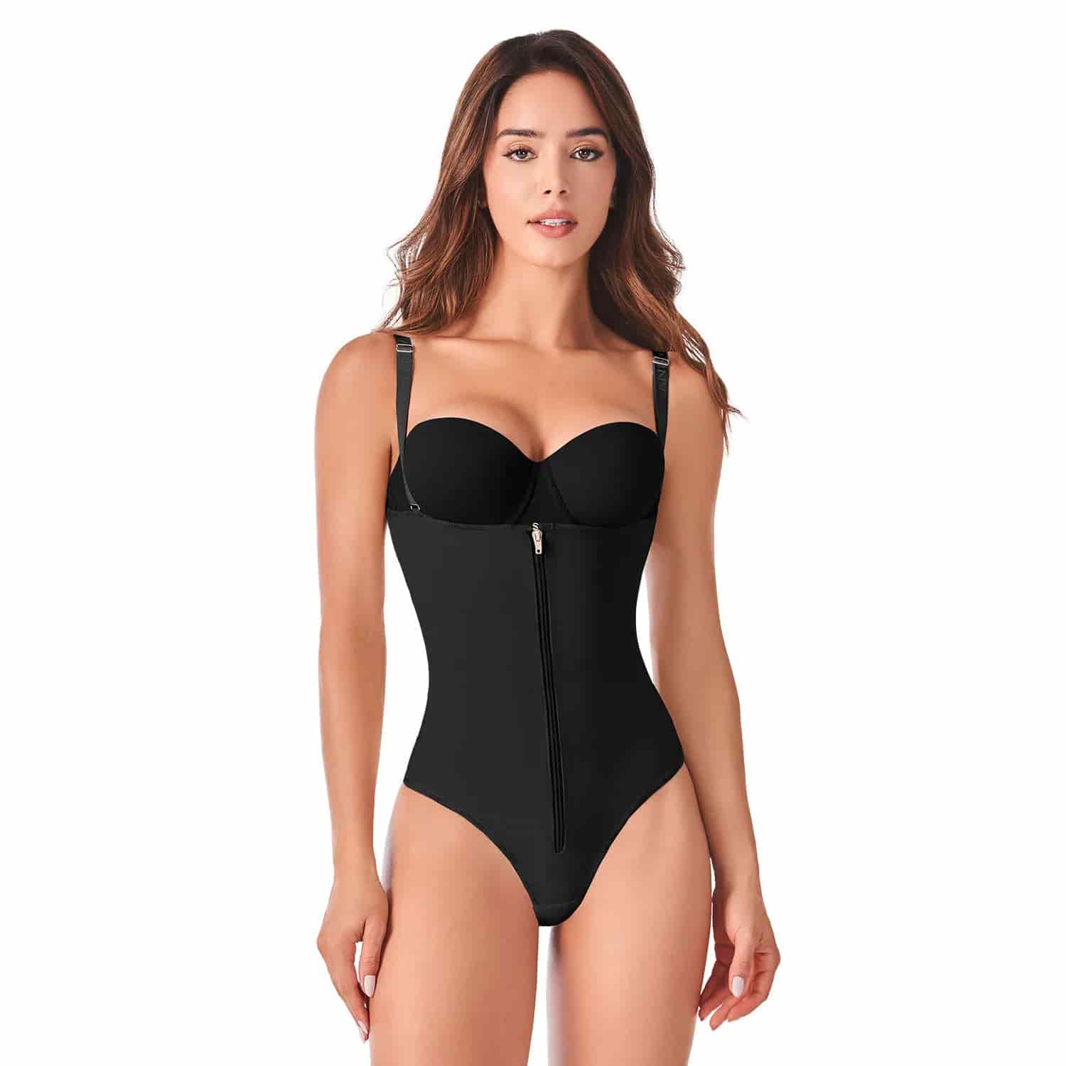 Faja Colombiana Tipo Body Tanga Powernet Enelia Mujer - miniatura 14
