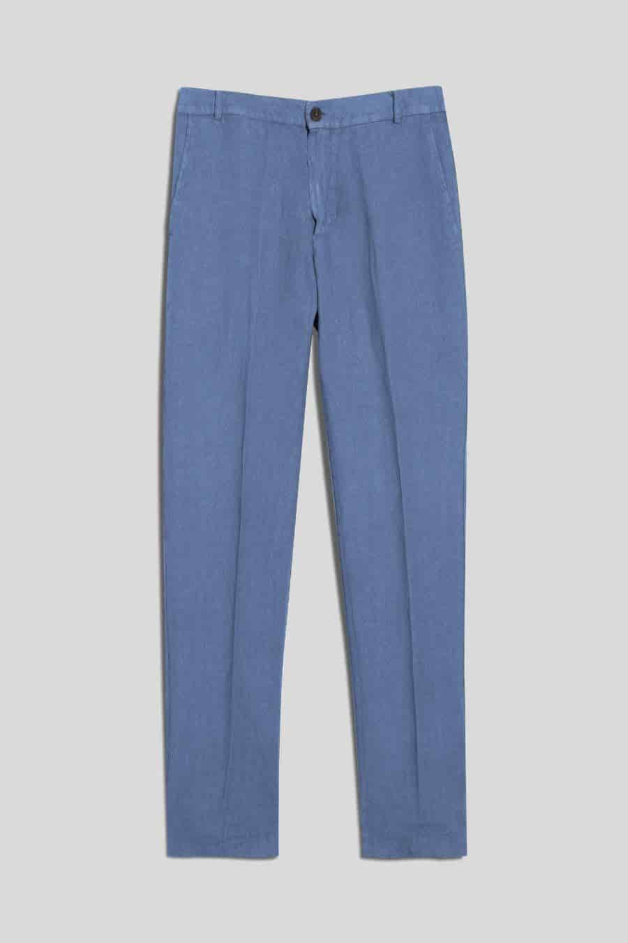 Men's linen pants jeans basic - miniatura 1