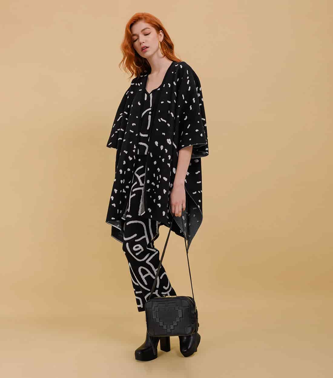 Poncho Lluvia Negro - miniatura 1