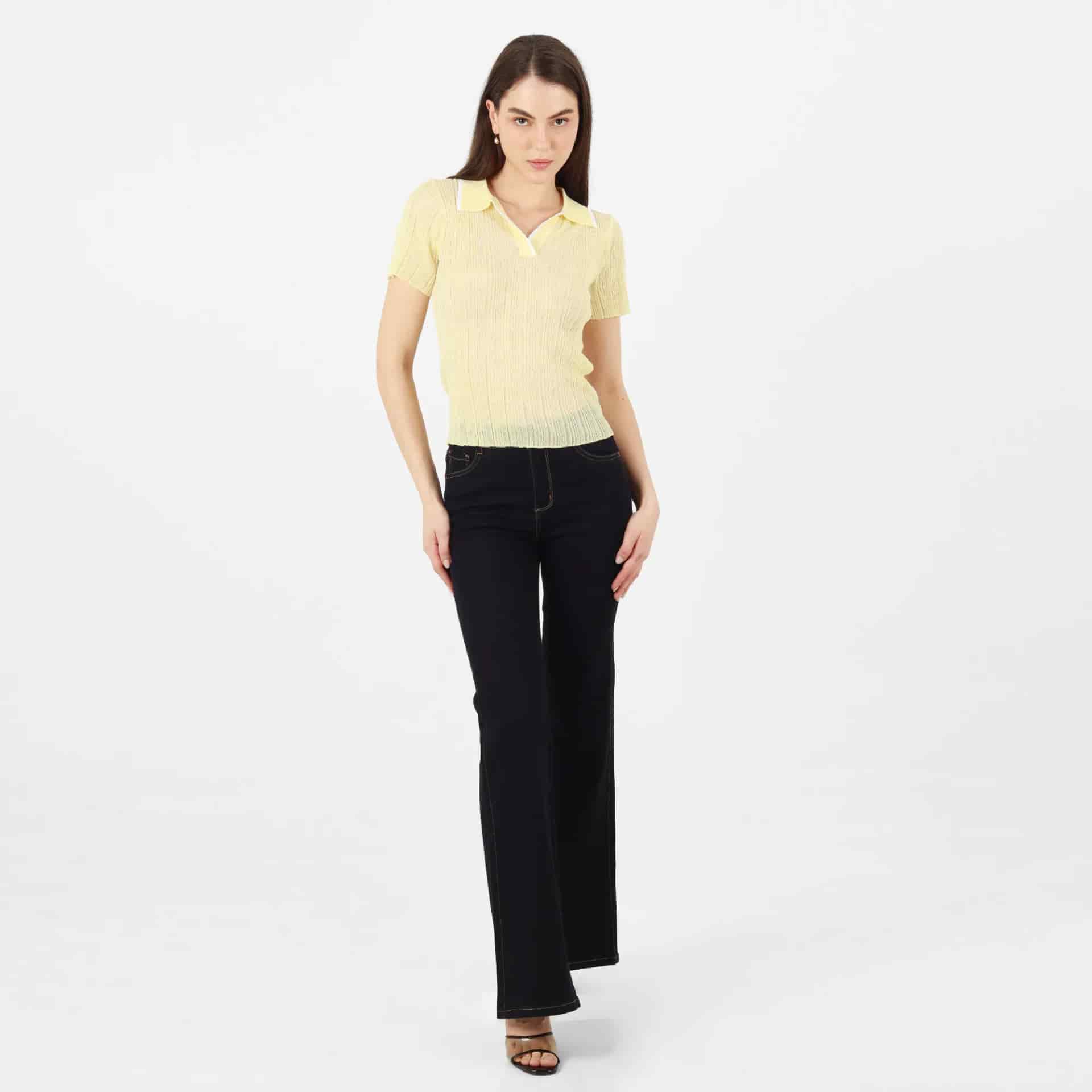 Sweater Cuello Sport Manga Corta - miniatura 6