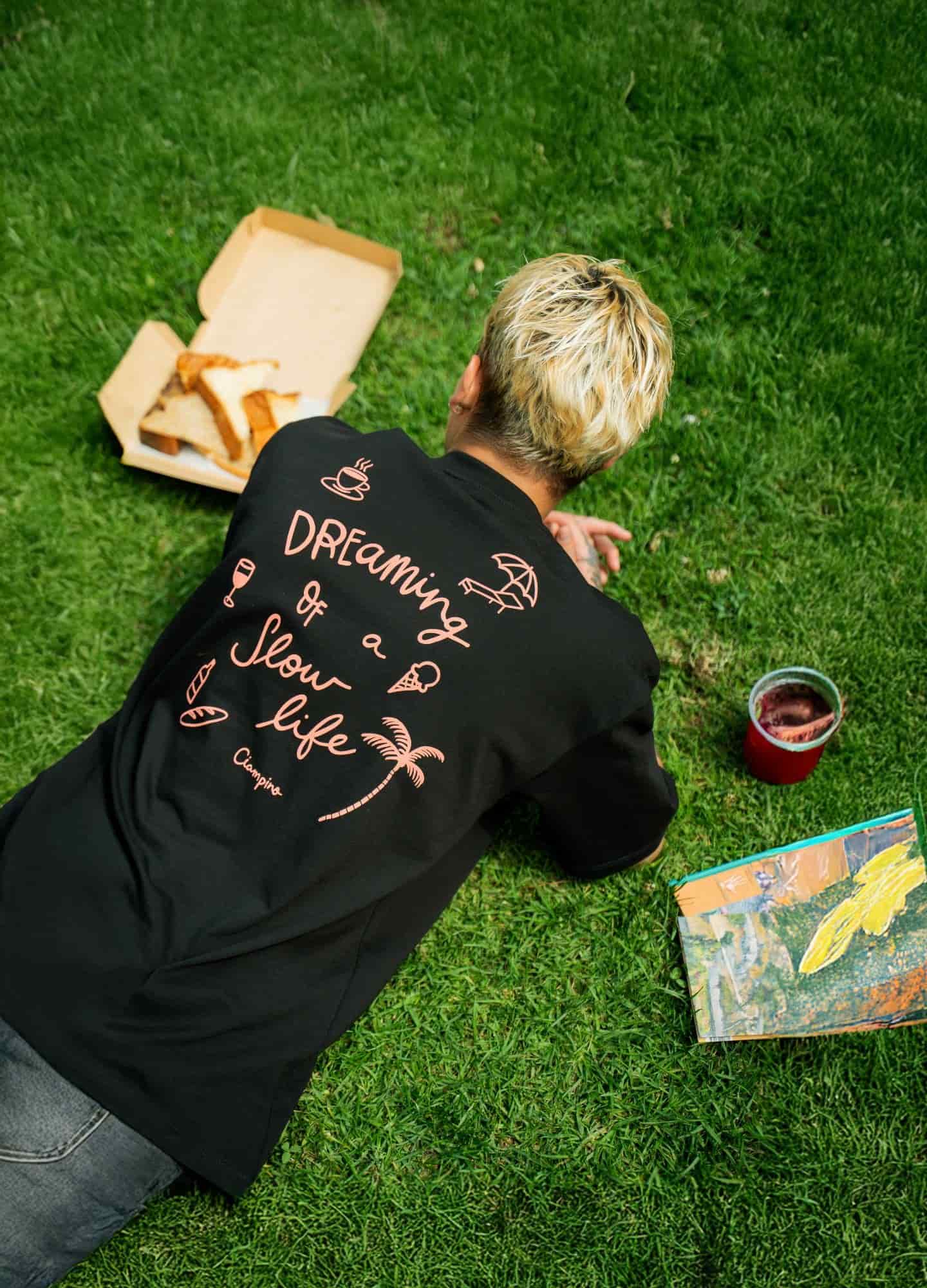 Slow Life Oversized - Negro - miniatura 2