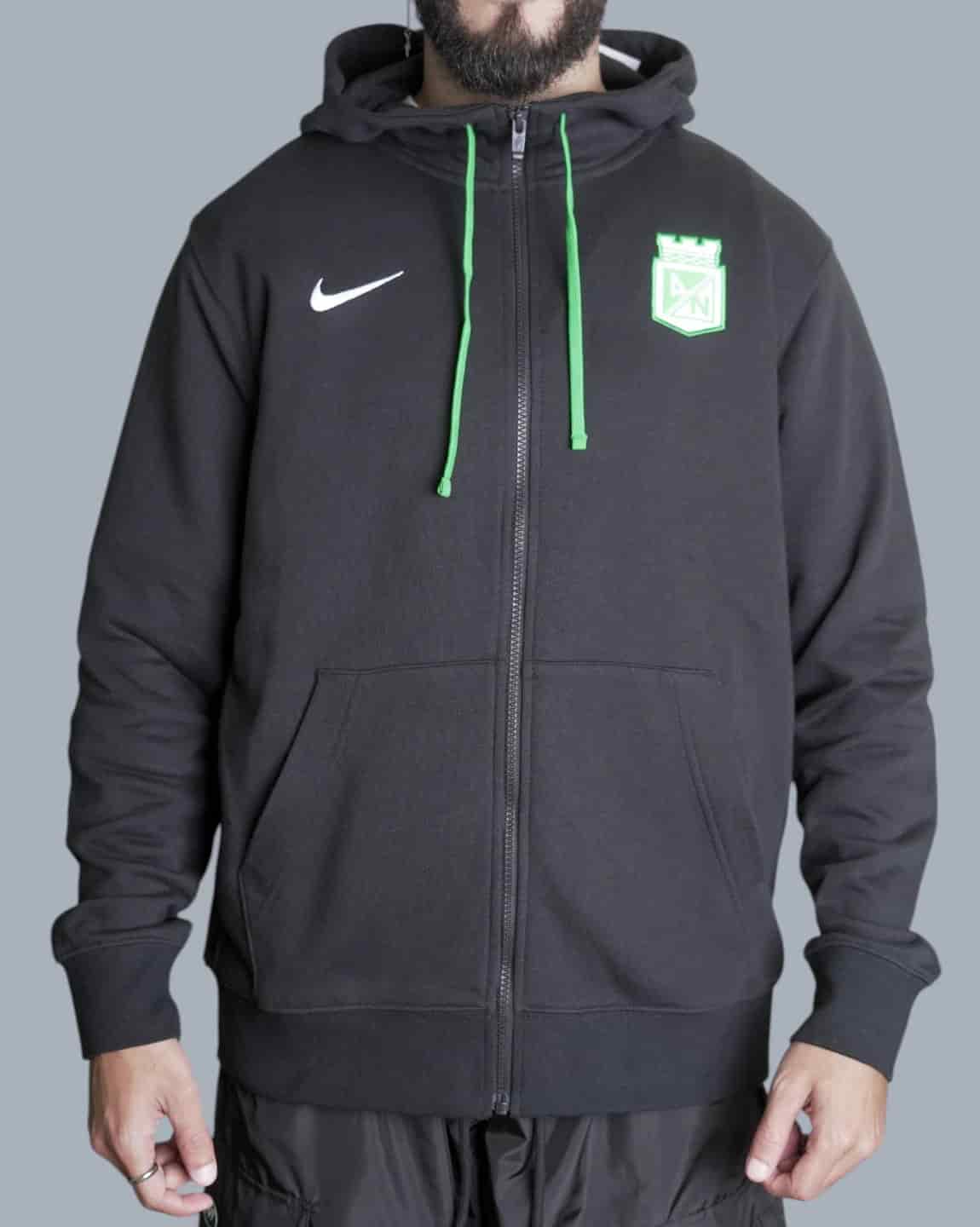 BUZO CIERRE NEGRO HOMBRE NIKE 2026 - miniatura 1