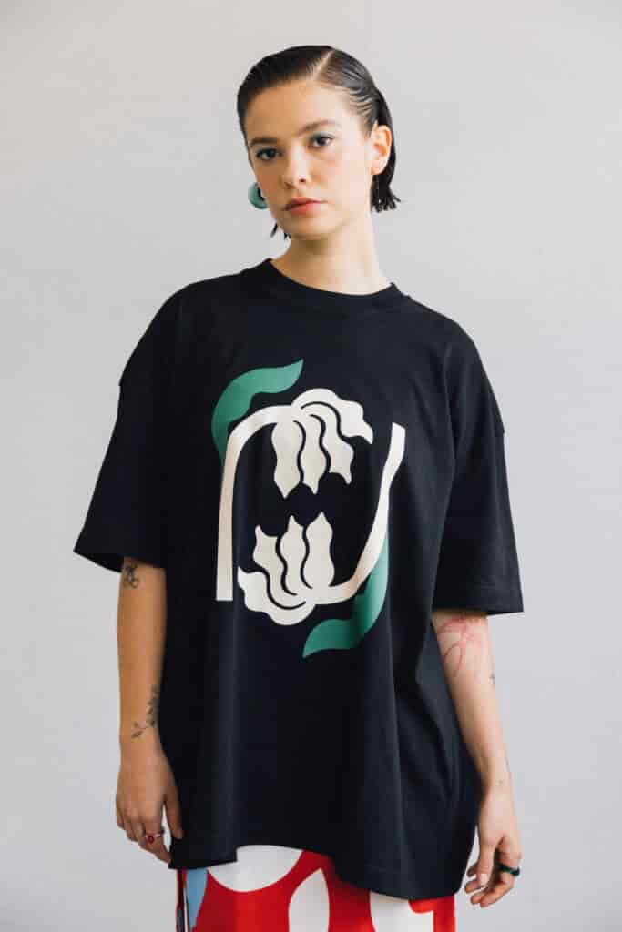 T-shirt Oversize Danza de Iris - miniatura 5