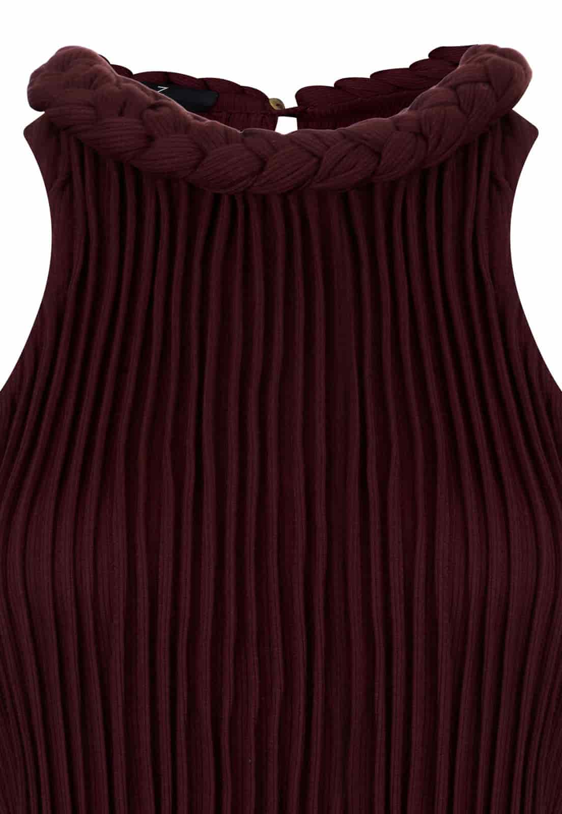 BRAIDED FURROWS TOP - miniatura 5