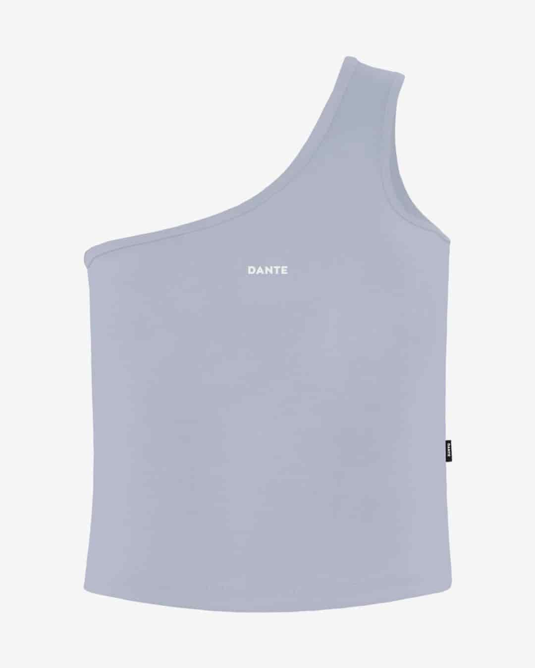 Top Antimanchas Gris One Shoulder - miniatura 3