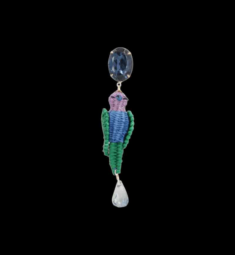 HUMMING BIRD EARRINGS - miniatura 3