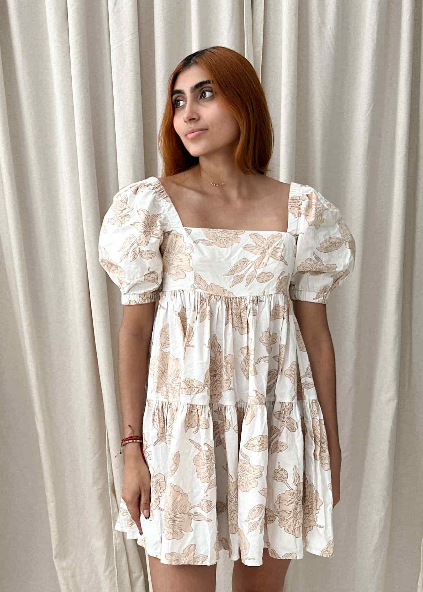 Vestido Muestra Flores - miniatura 1