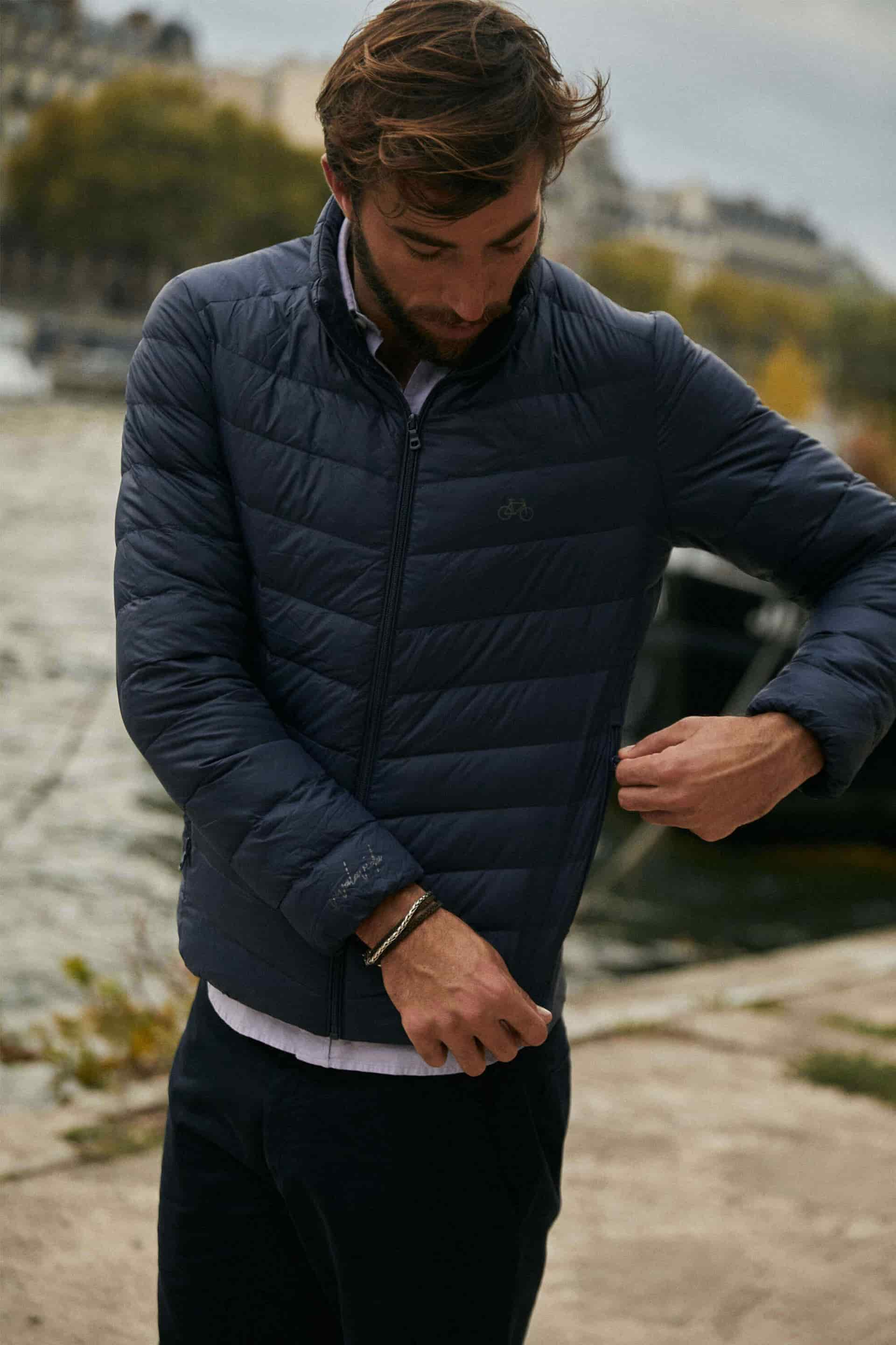 ULTRA LIGHTDOWN JACKET AZUL - miniatura 3