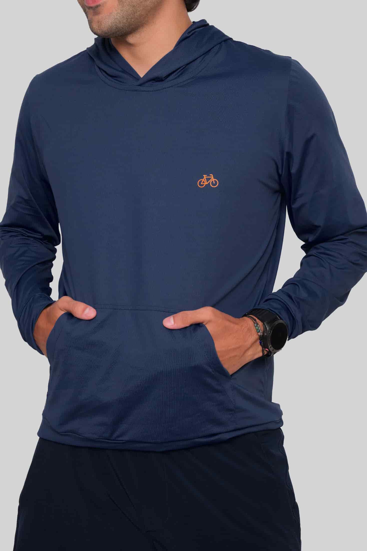 HOODIE SPORT NAVY - miniatura 1
