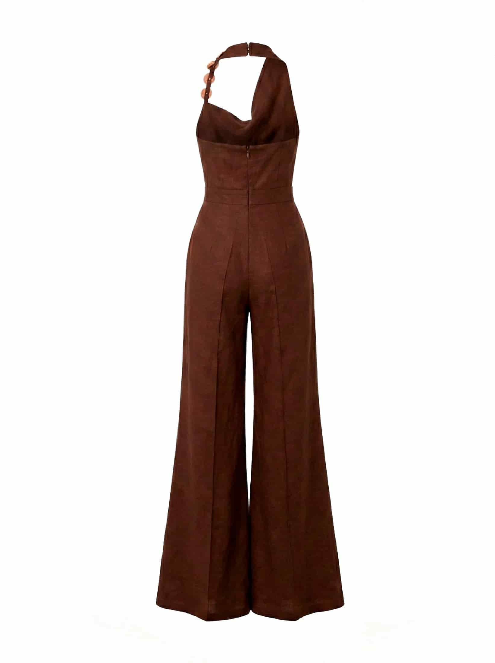 ZANE JUMPSUIT UMBER BROWN - miniatura 6