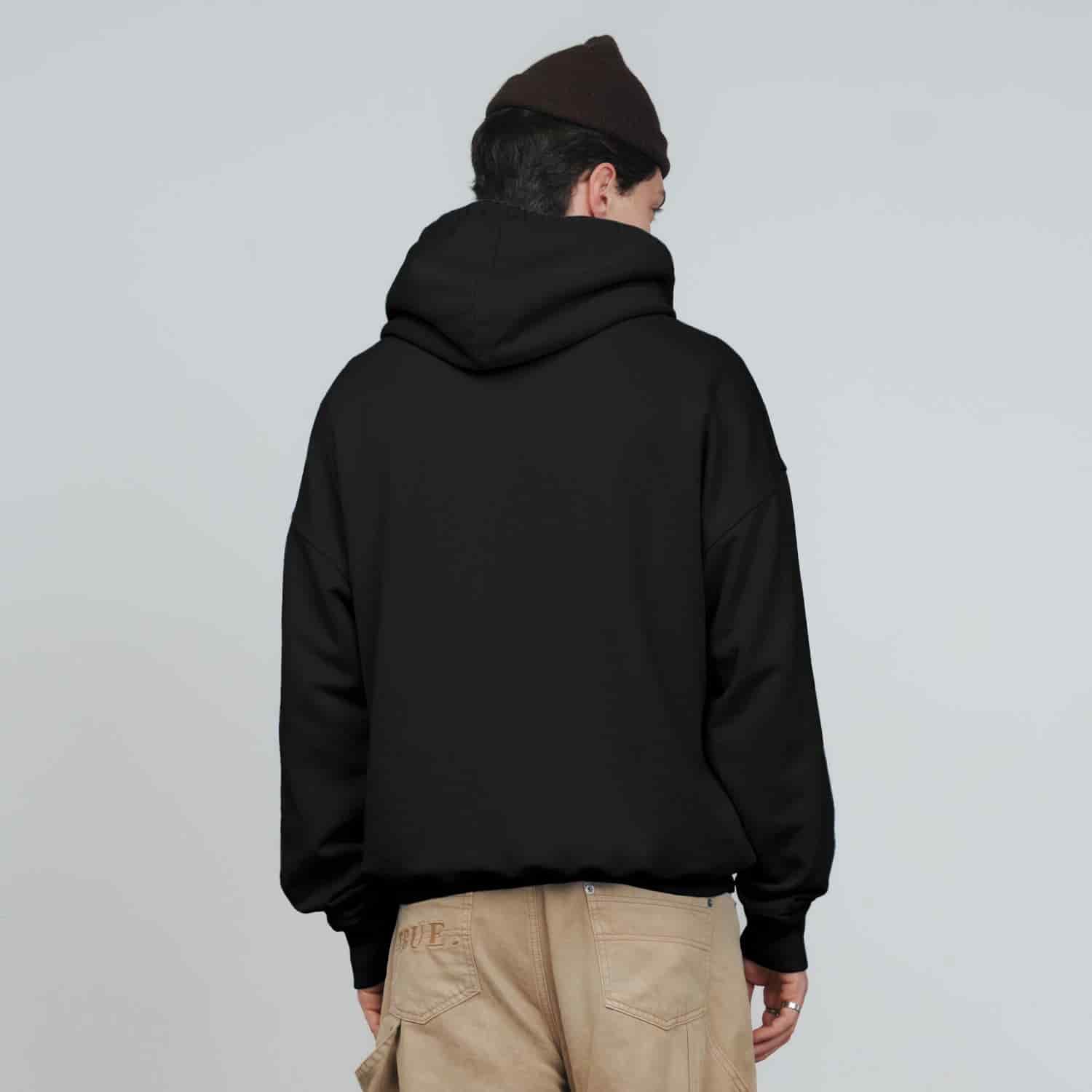 Everyday Logo Hoodie - Black - miniatura 3