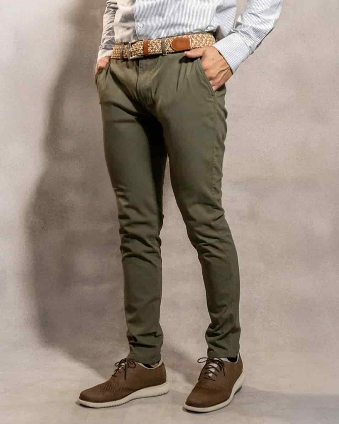 Pantalon Elastico Verde Claro - miniatura 11