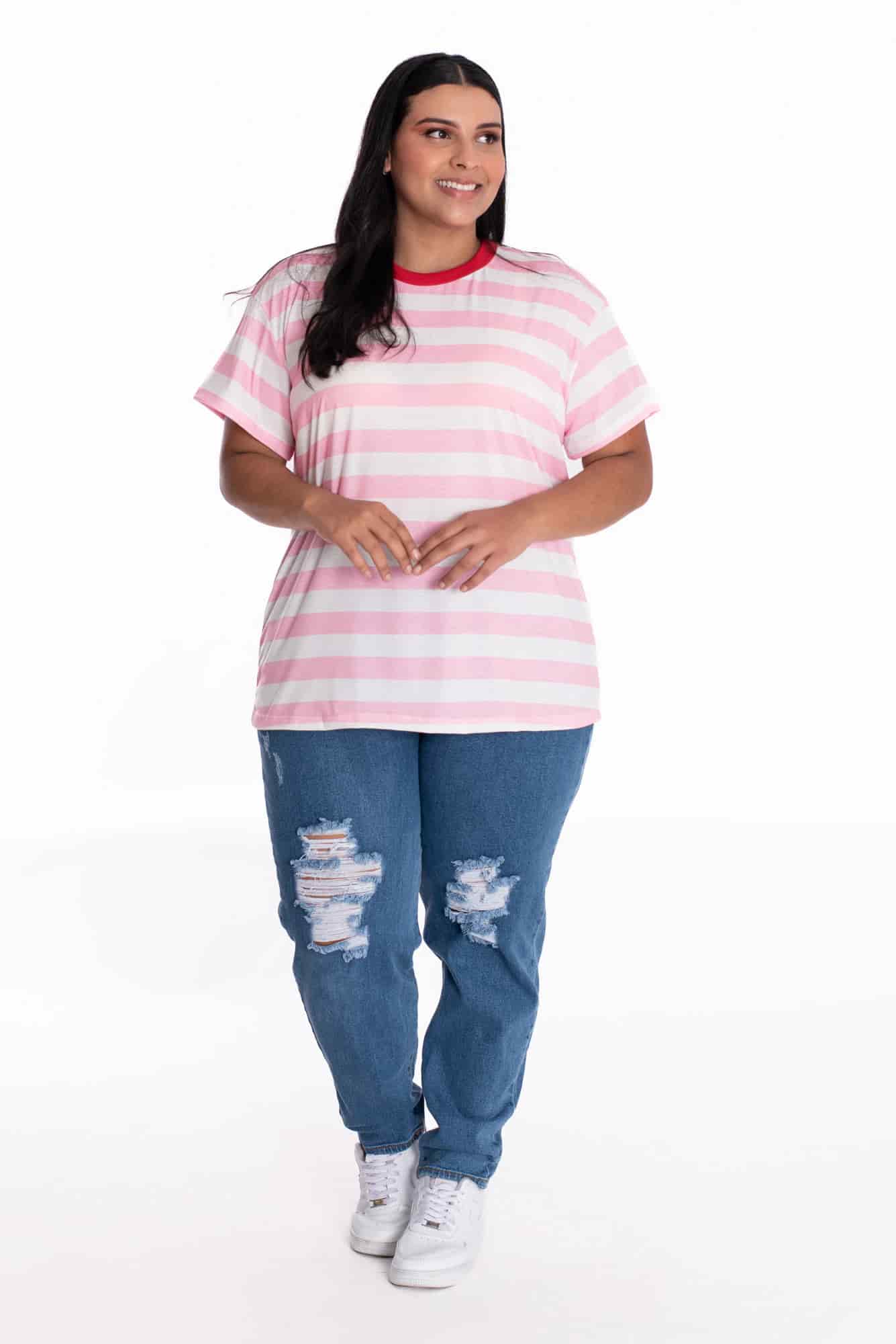 Camiseta Pocket Rosada - miniatura 6