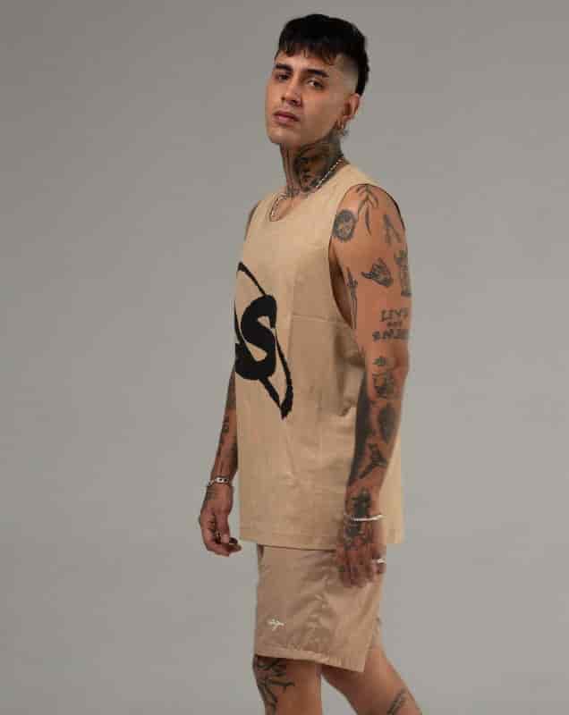 Camisilla Semilarga S-Caqui - miniatura 4