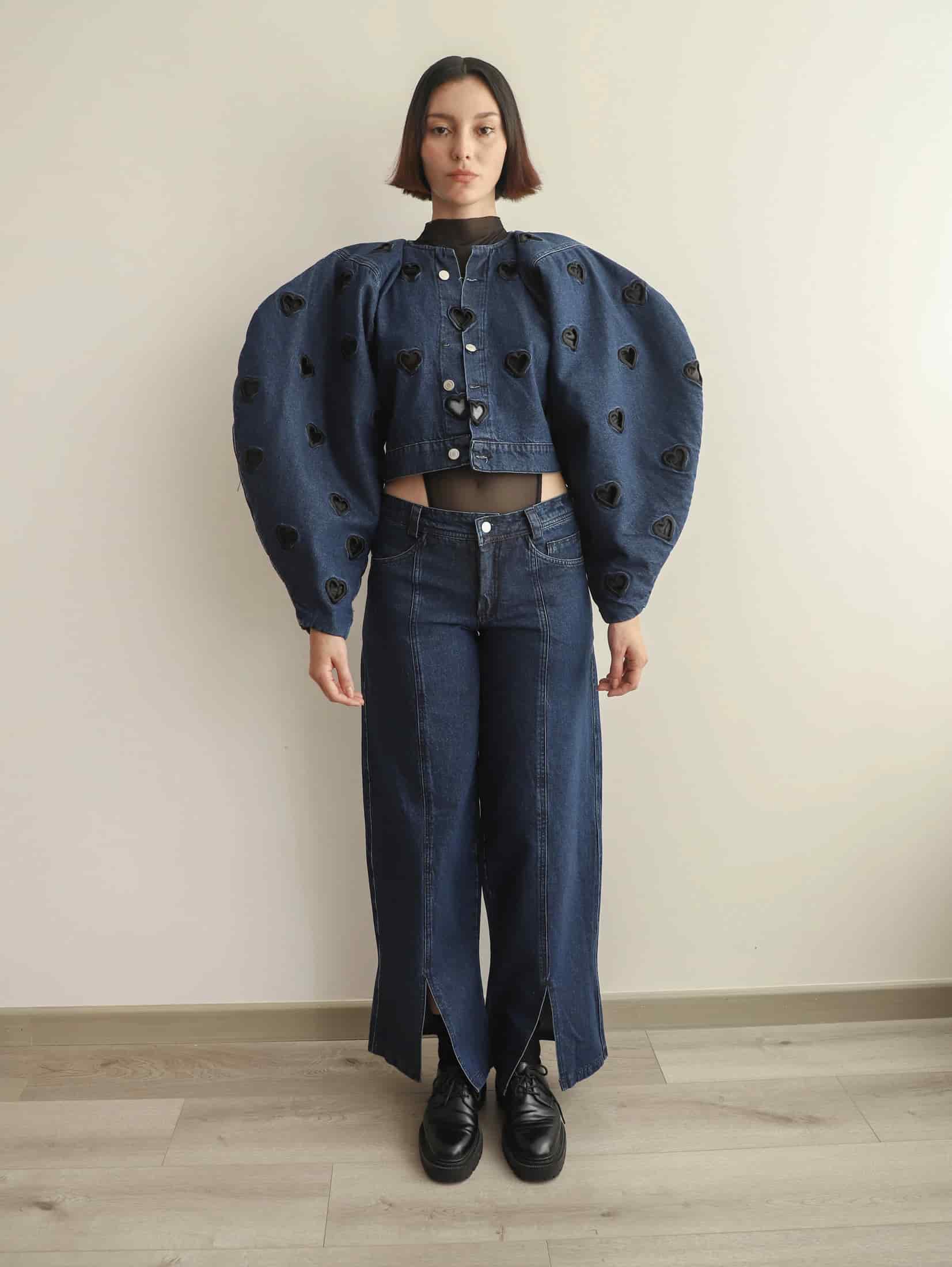 Heart Pants Blue - miniatura 3