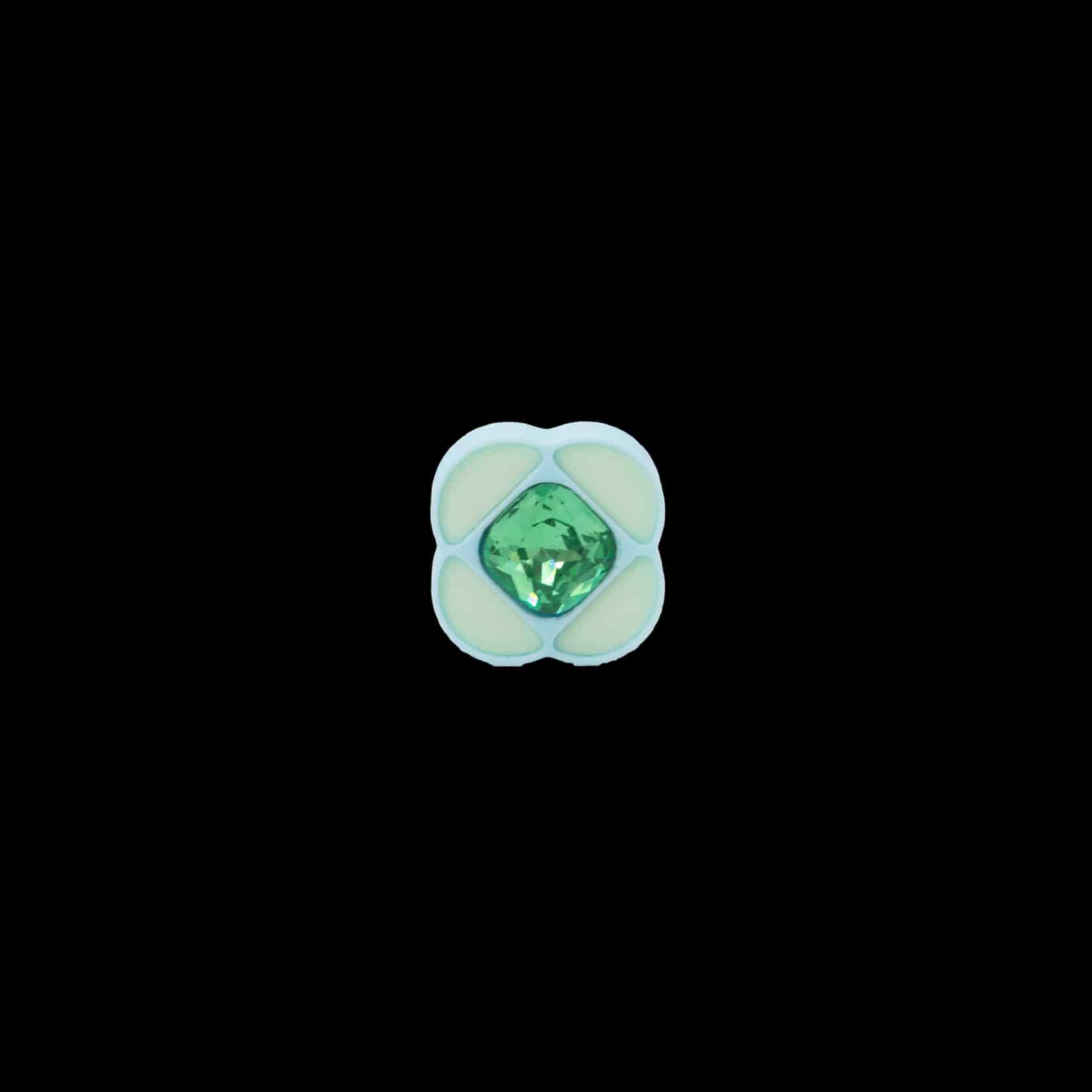 EAR CUFF CRYSTAL FLOWER PEARL - miniatura 3