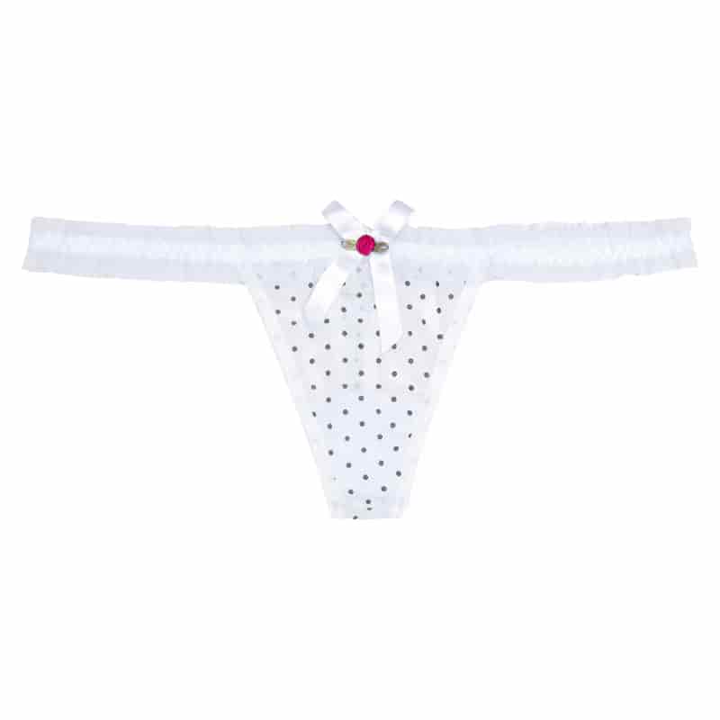 Panty En Tull Estampado Con Fajón - miniatura 3