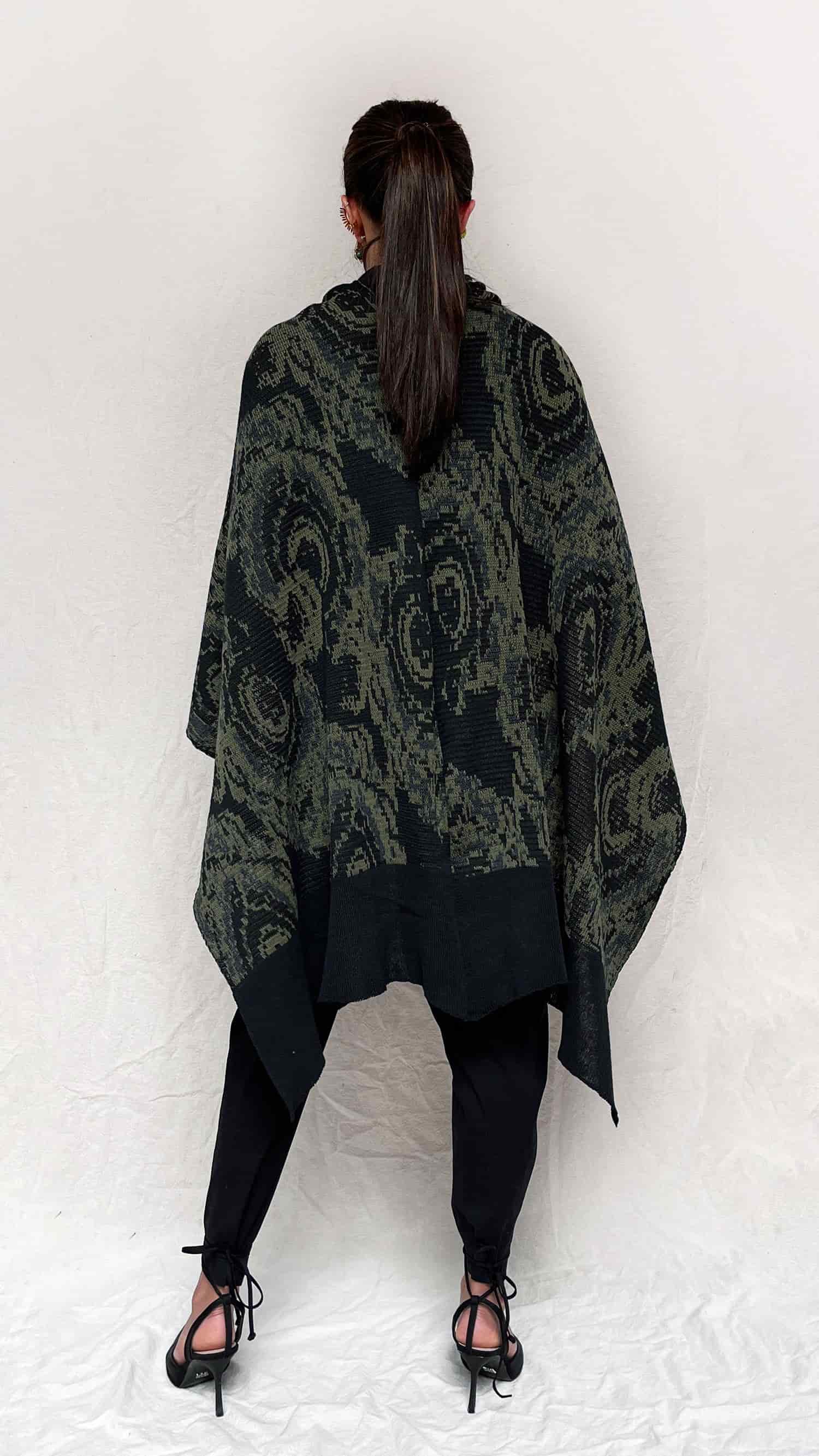 Capa Hongo - negro, verde militar y gris oscuro - miniatura 5