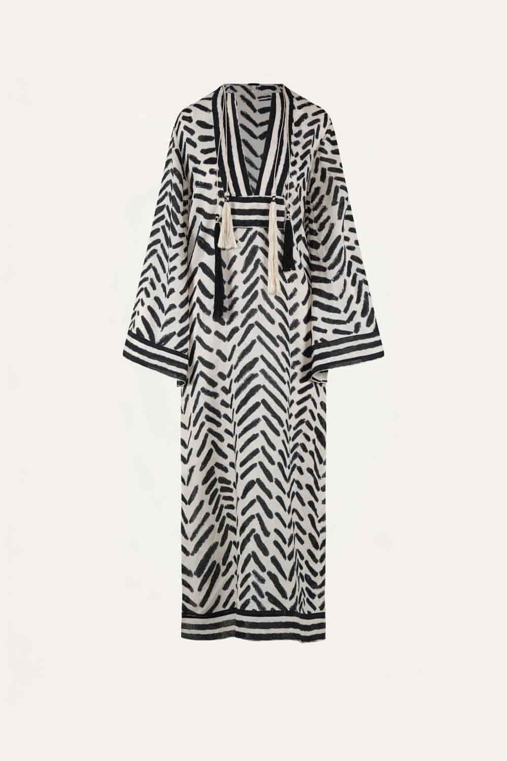 Squared Away Tunic Dress - miniatura 1