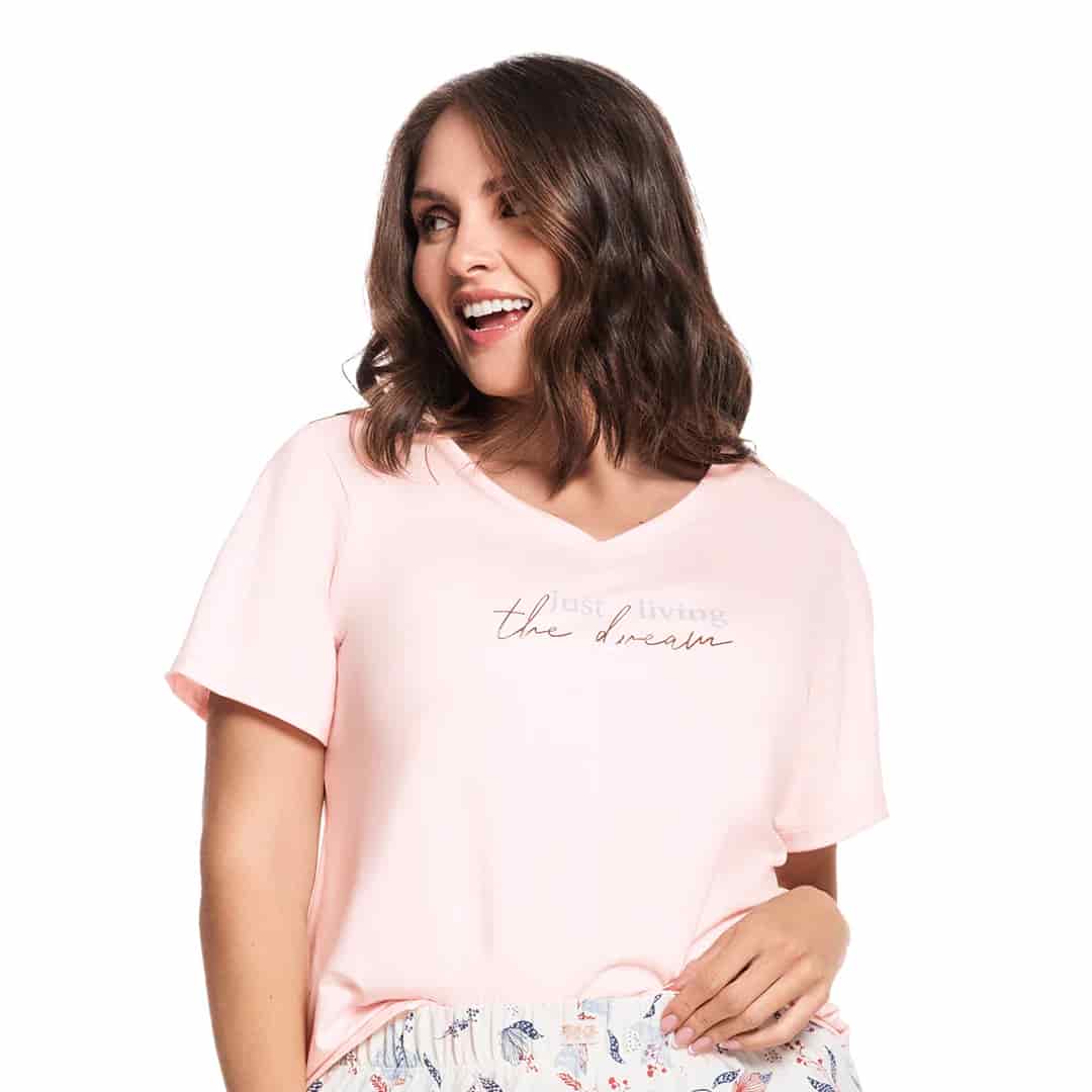 CAMISETA DE PIJAMA DE SILUETA AMPLIA - miniatura 4