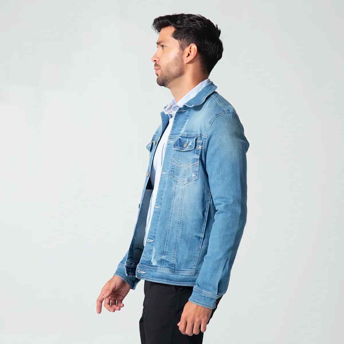 Chaqueta Clasica Denim Slim Rkd - miniatura 4