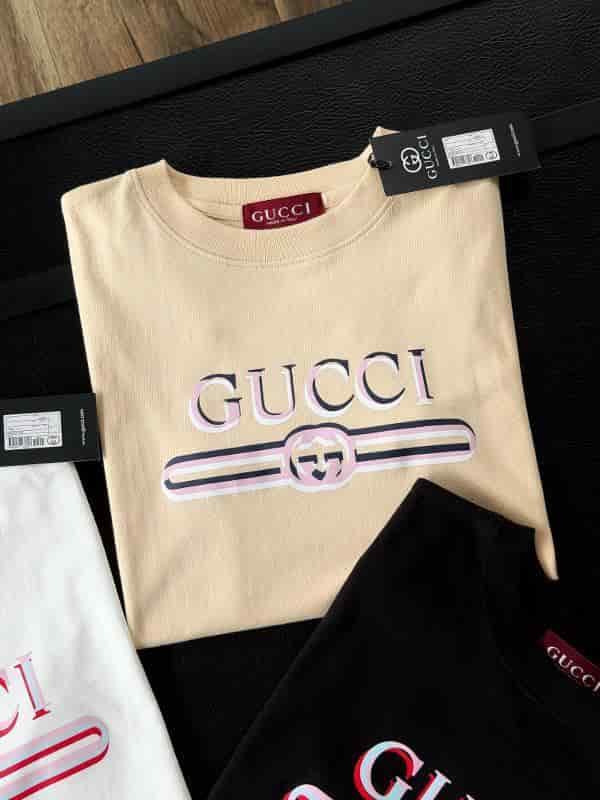 CAMISA GUCCI BLANCA NUDE Y NEGRA - miniatura 2