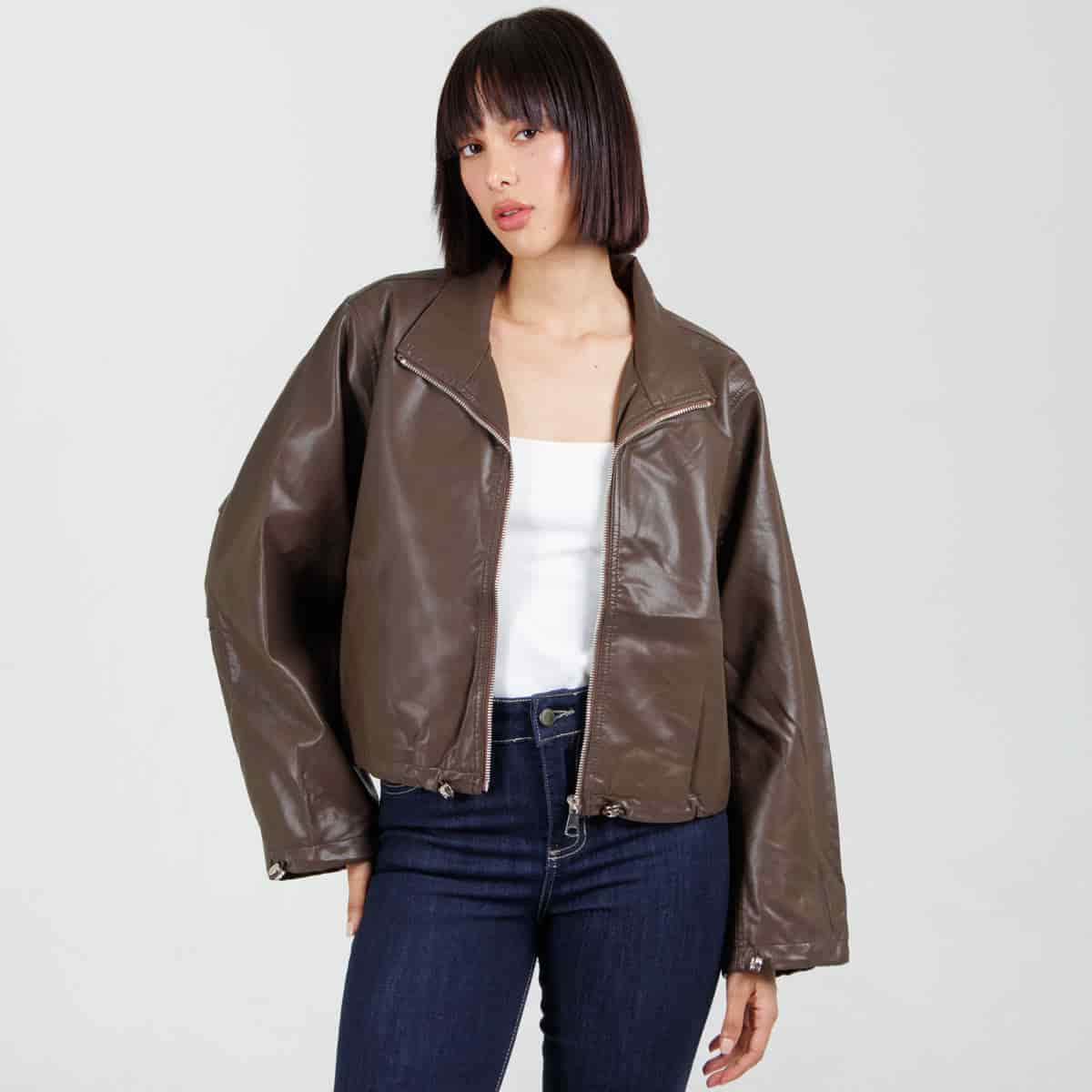 Chaqueta Efecto Piel PT090 - miniatura 1