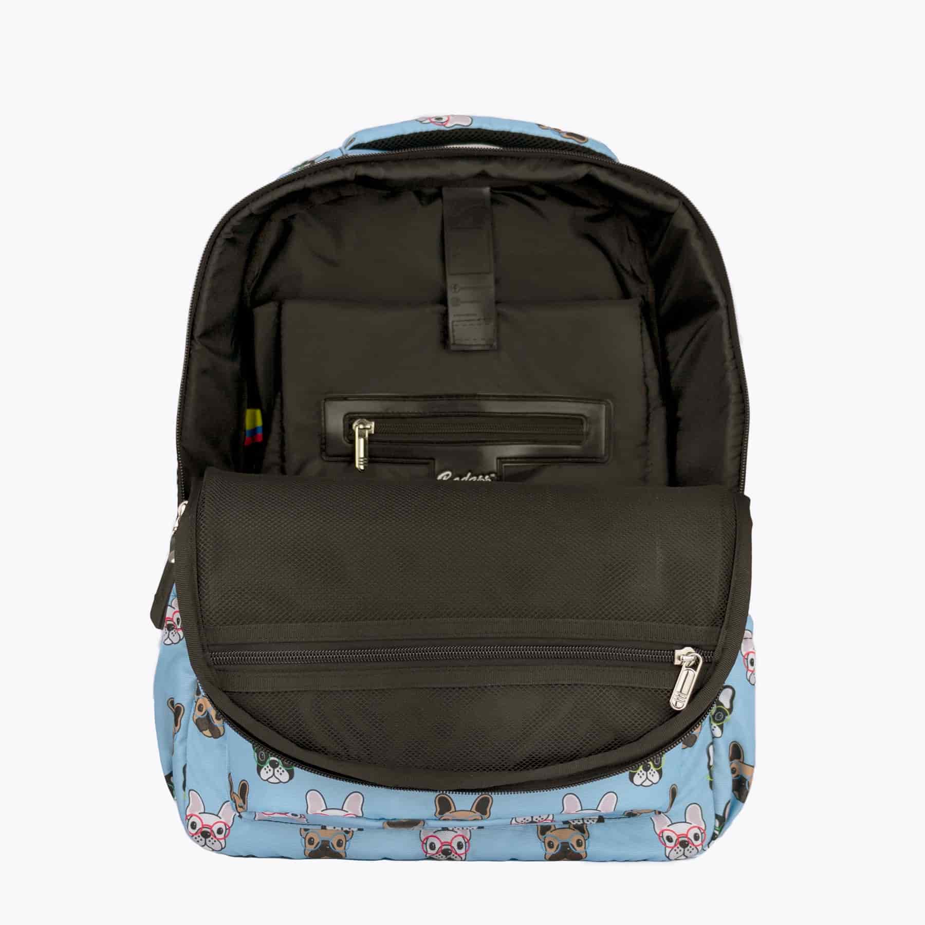 Combo Bulldog Blue - Morral + Lonchera + Cartuchera - miniatura 3