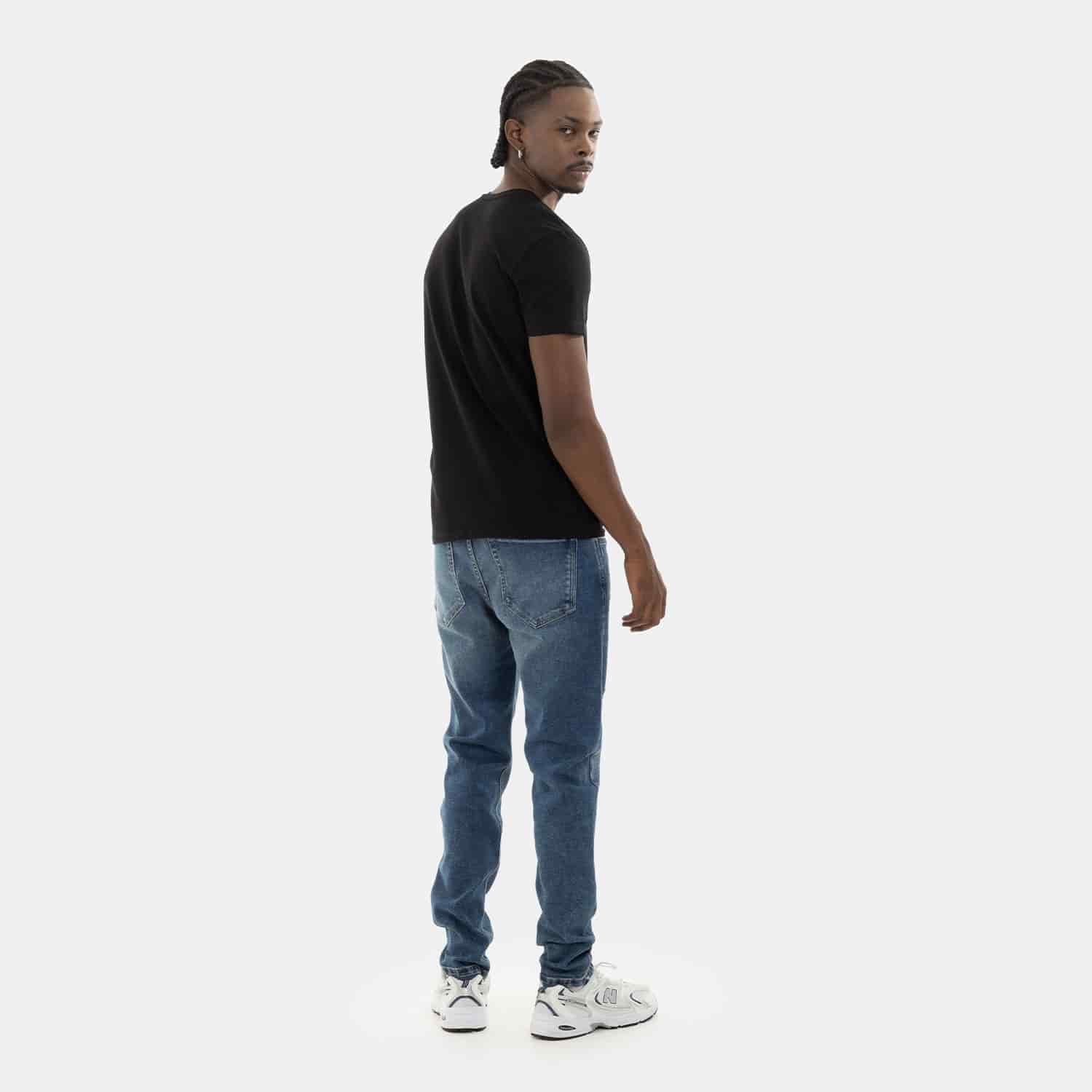 Skinny Fit Jeans Dark Blue - miniatura 2