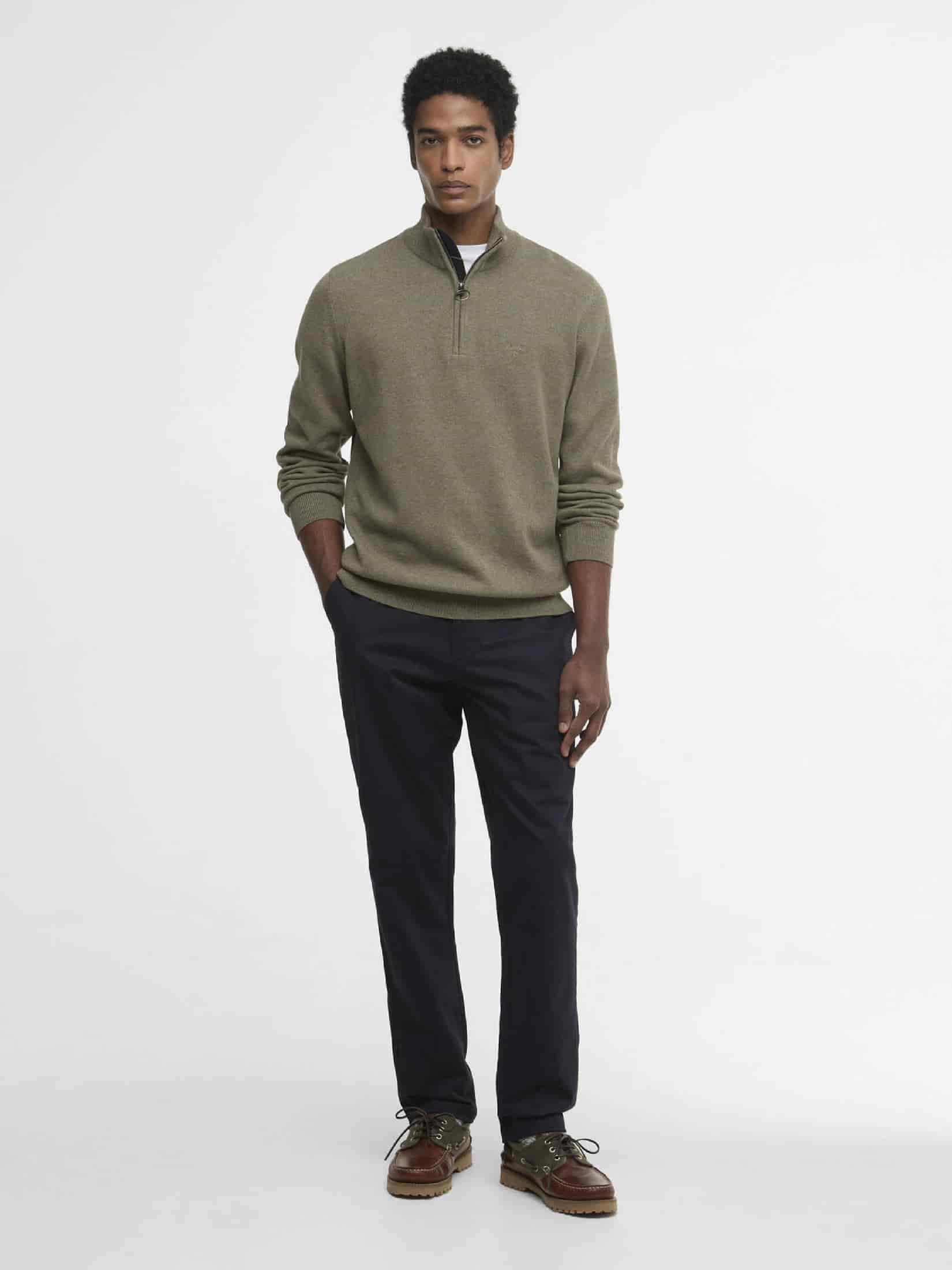 Cotton Quarter-Zip Jumper - miniatura 23