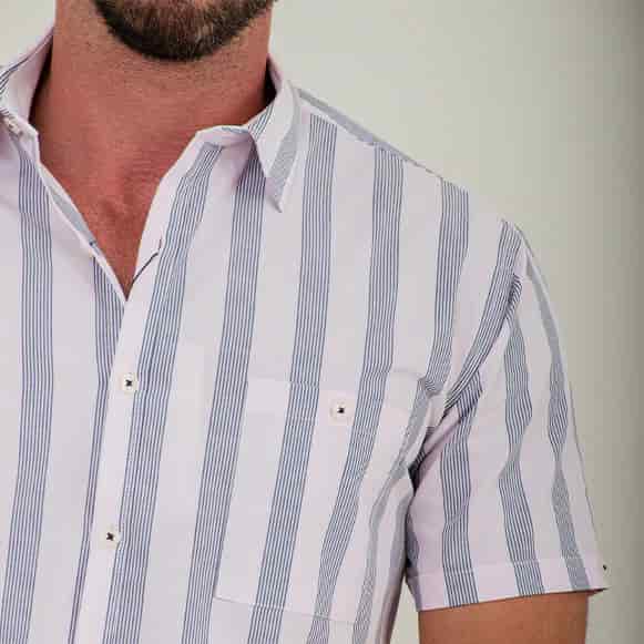 CAMISA MC 100% ALGODON HOMBRE - miniatura 7