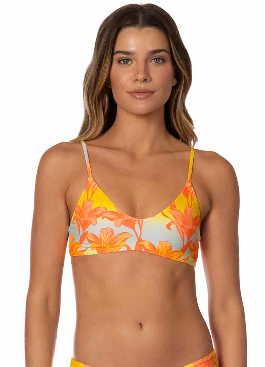 Maaji Golden Lily Liberties Classic Bralette Bikini Top - miniatura 2