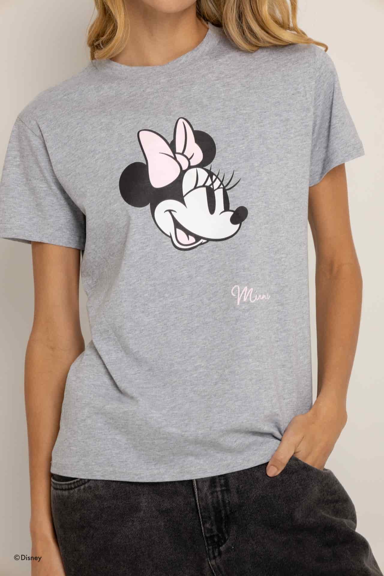 T-Shirt Gris Minnie Mouse - miniatura 2