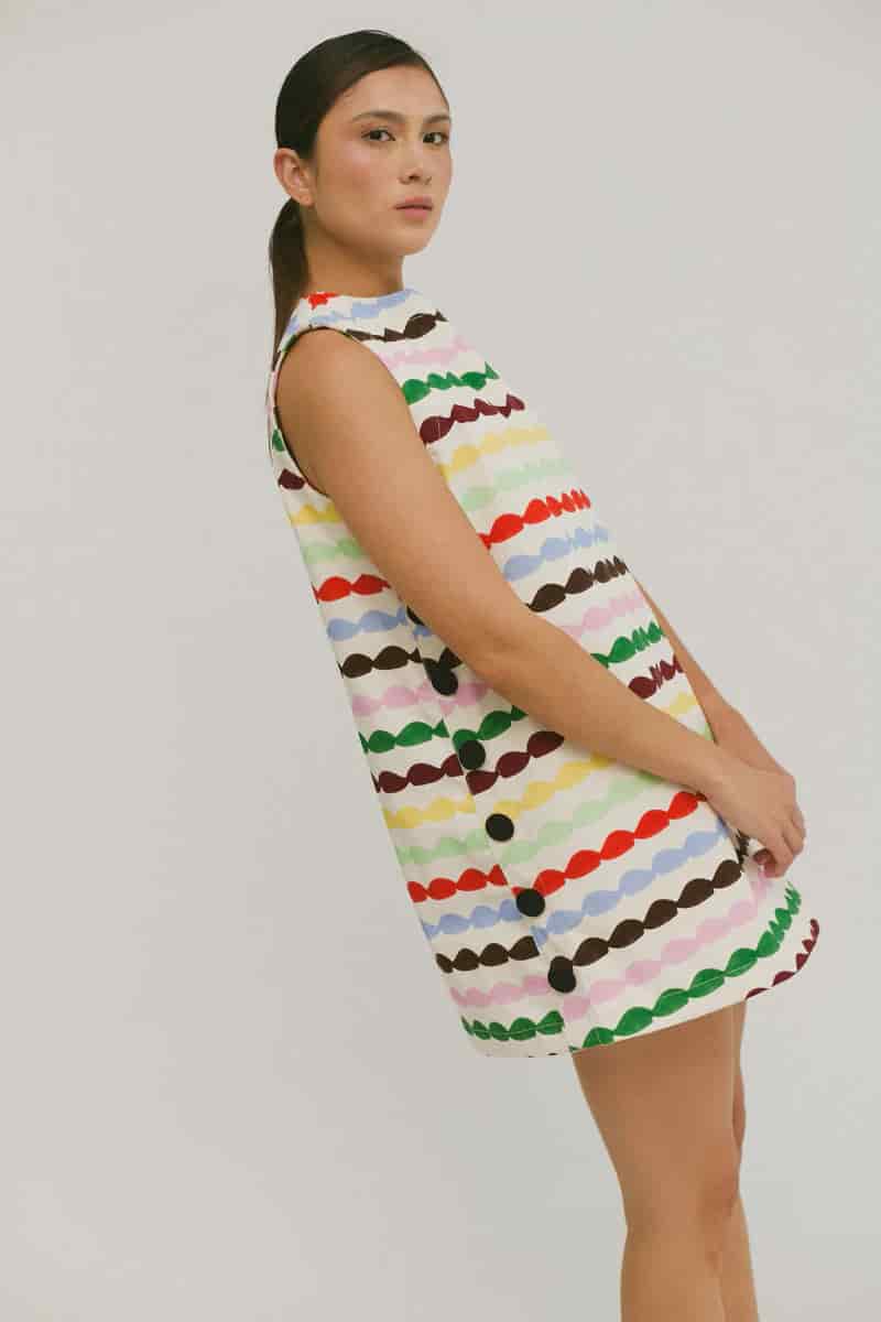 Vestido Anfitriona Glaseado Arcoiris - miniatura 3