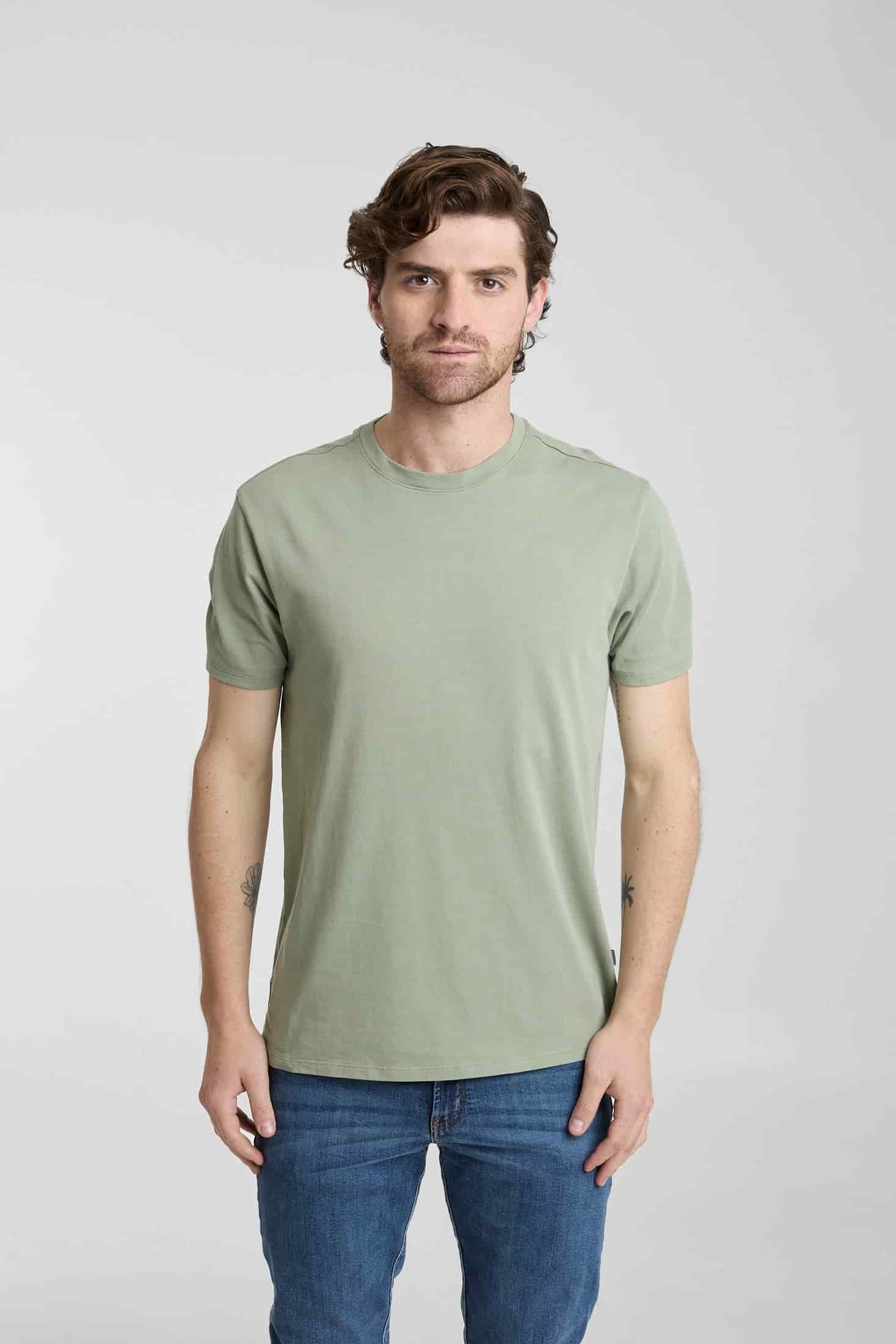Camiseta básica verde - miniatura 1
