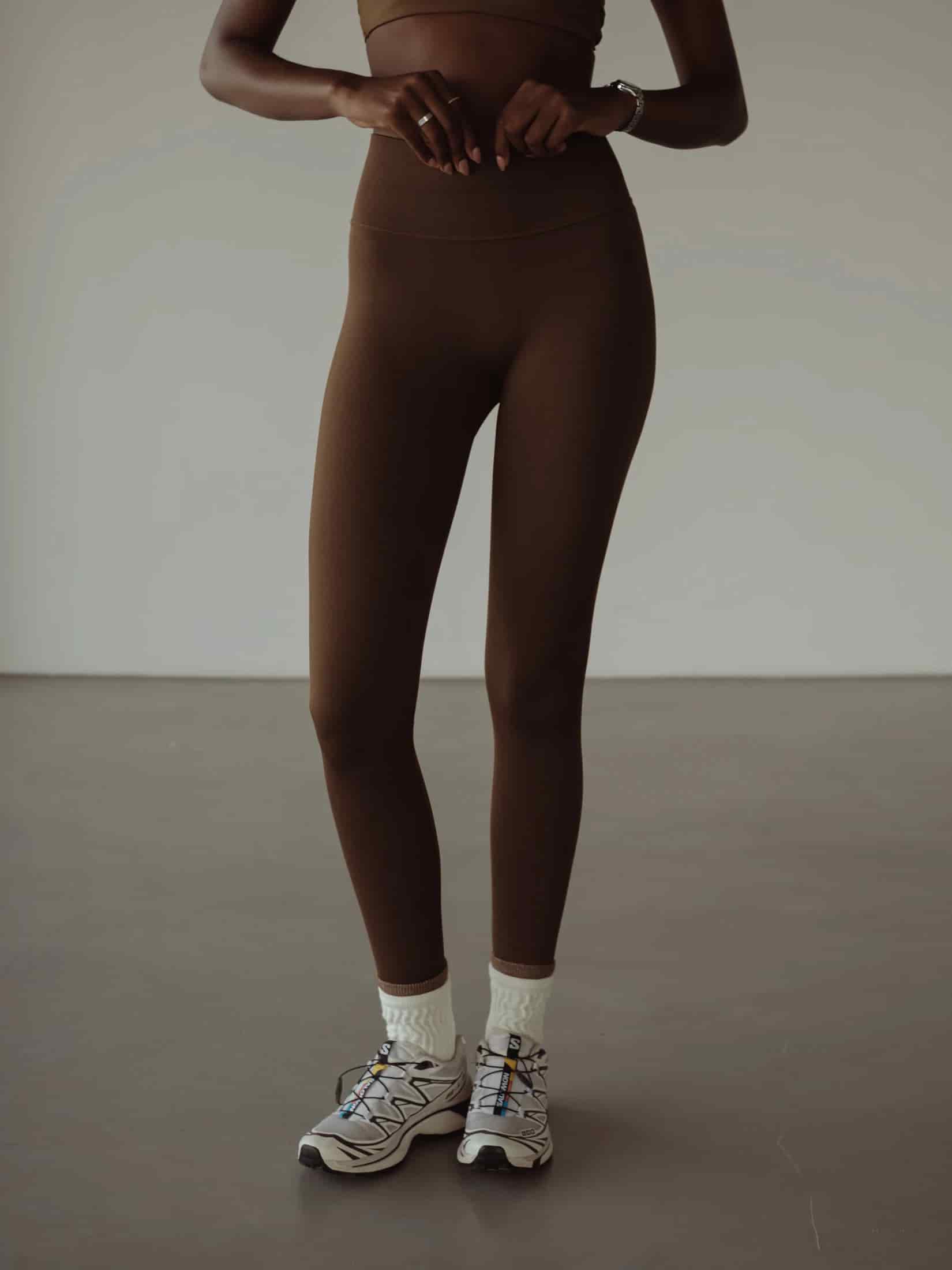 SHAPER SEAMLESS LEGGINGS - SEPIA - miniatura 1