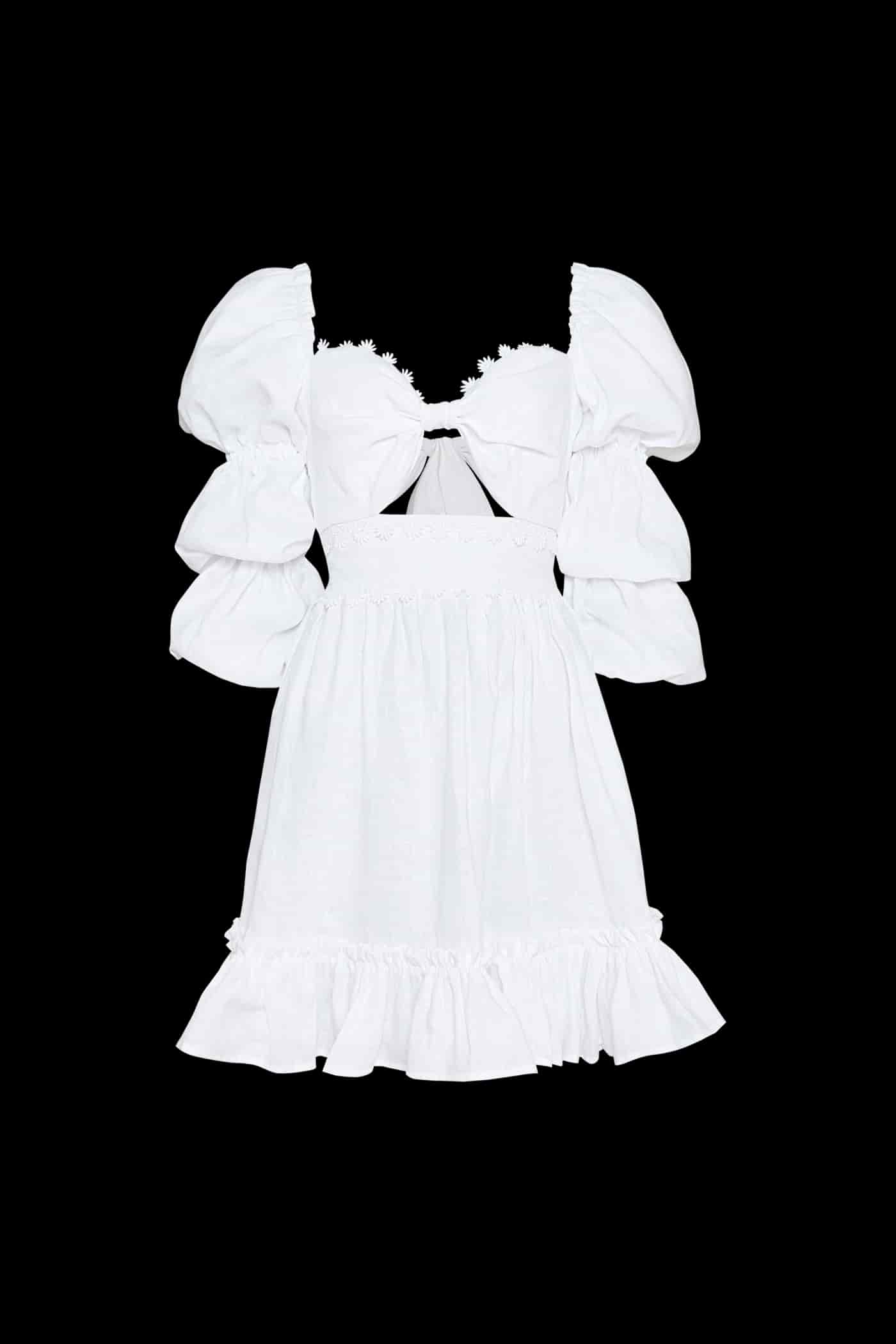 Caléndula Mini White Dress - miniatura 1