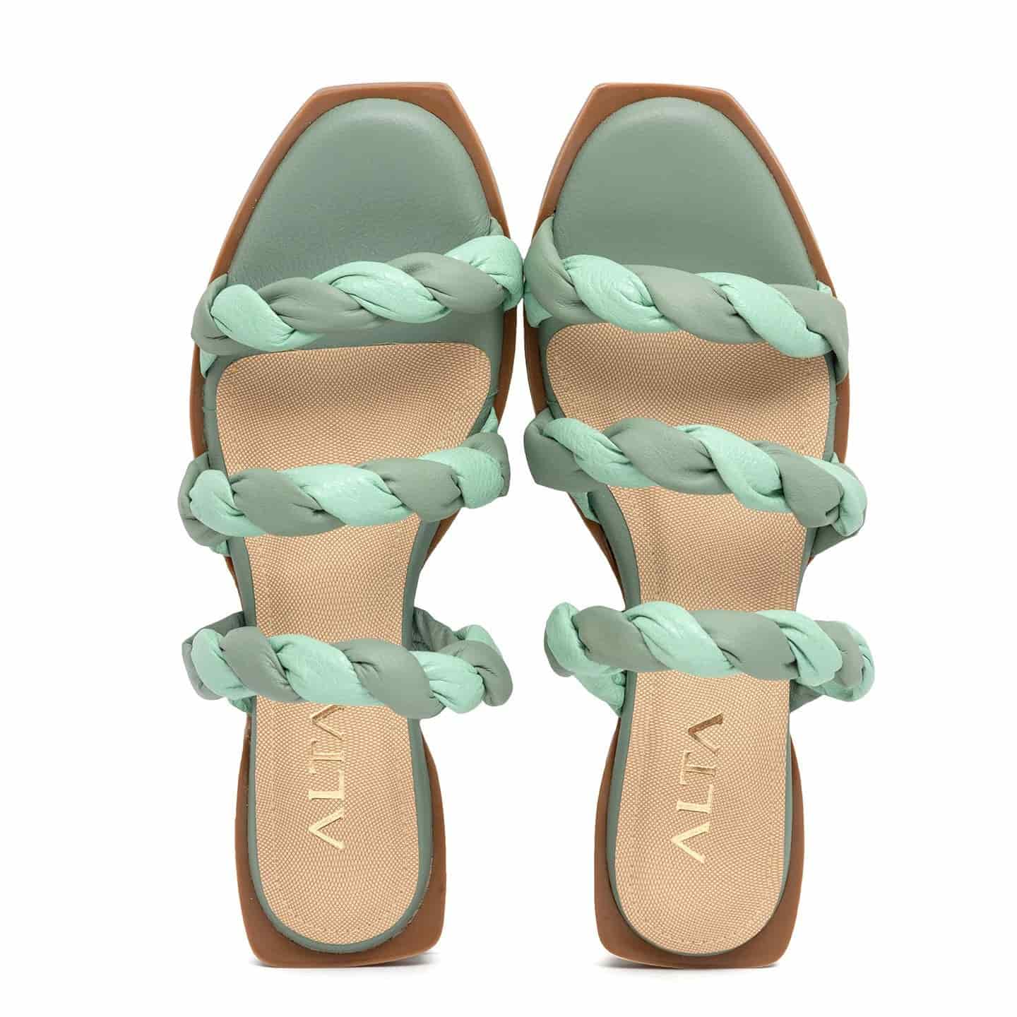 FLORENCE GREEN SANDALS - miniatura 3