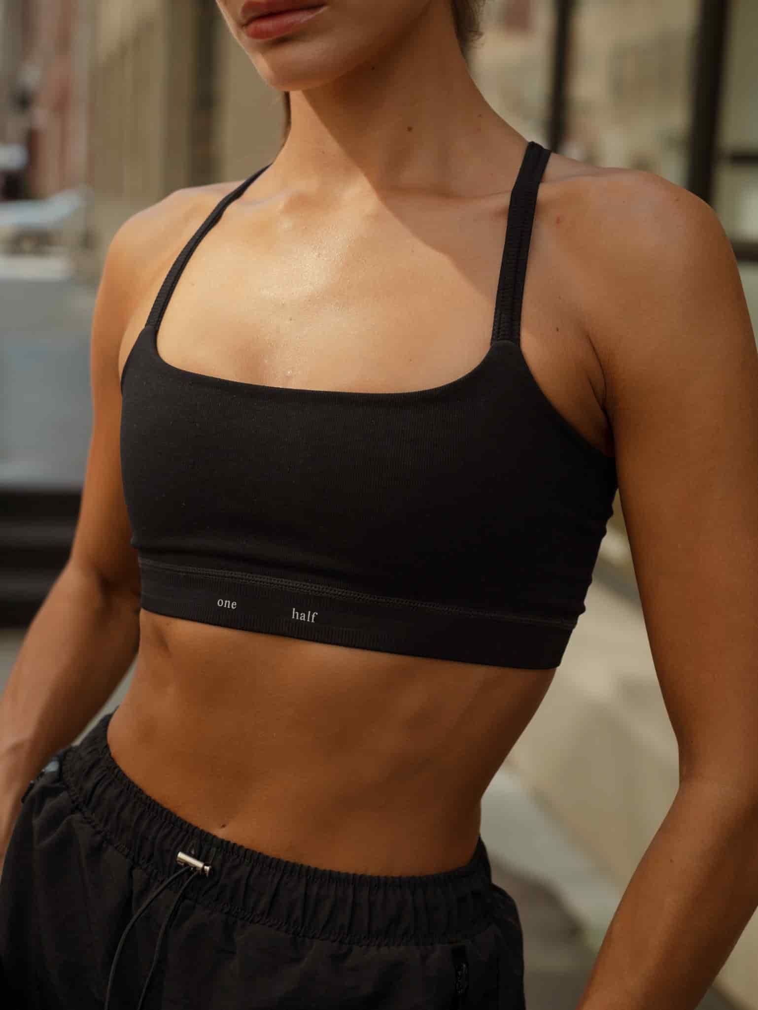 PULSE STRAP SEAMLESS TOP - SHADOW - miniatura 1