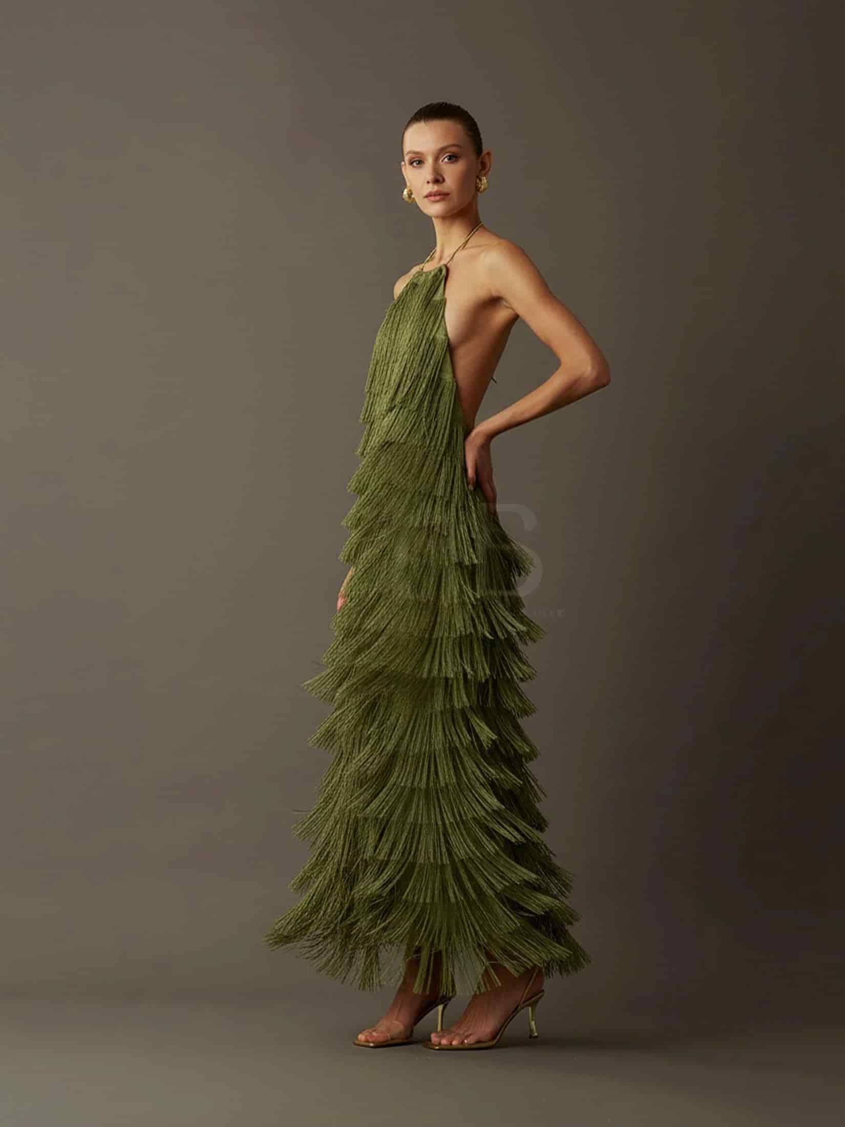 VESTIDO JOYA LARGO - miniatura 4