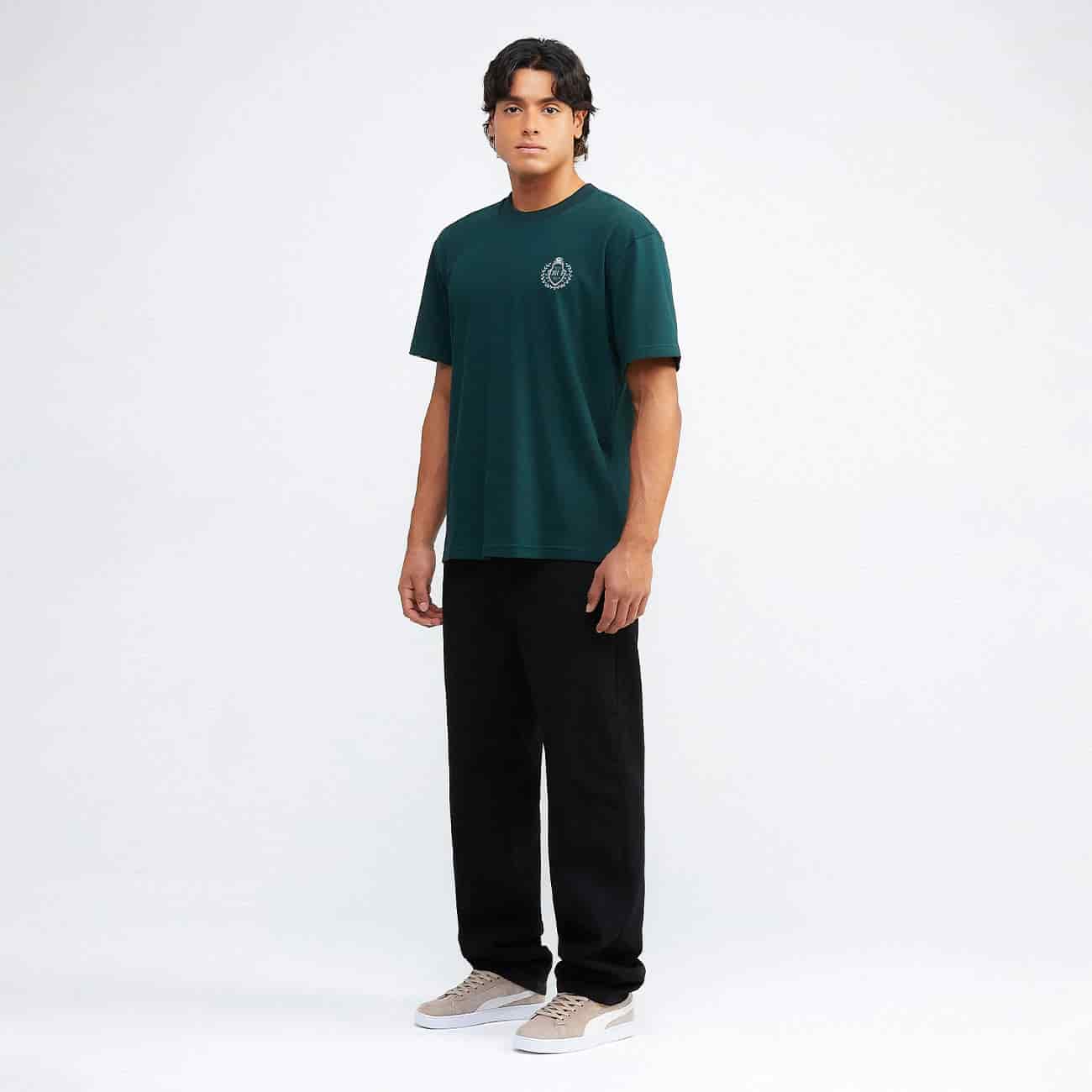 True Lounge T-Shirt - Pine Green - miniatura 3