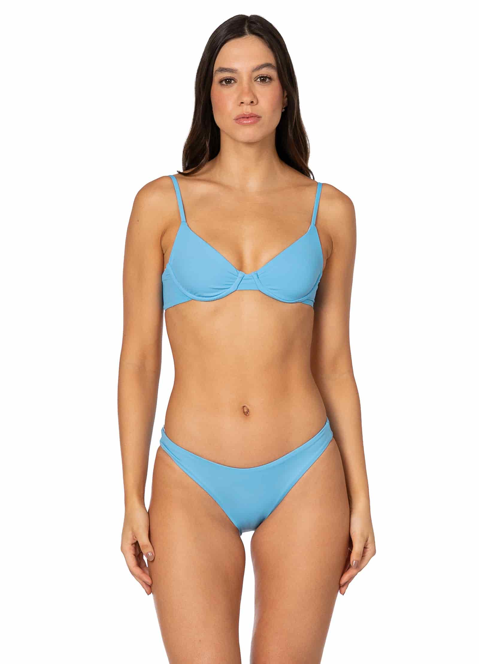 Maaji Stone Blue Sublimity Regular Rise Classic Bikini Bottom - miniatura 4