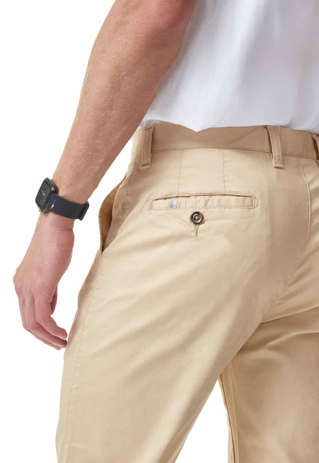 Pantalón dril beige claro - miniatura 5