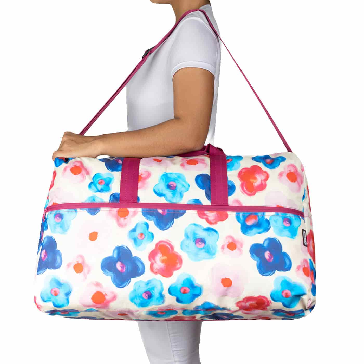 Maleta XL ULTRA Plegable Estampado Acua Citybags Multicolor - miniatura 3