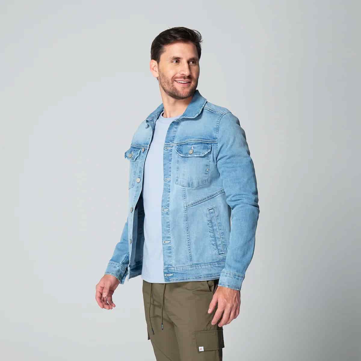 Chaqueta Denim Clasica Slim Italia - miniatura 3