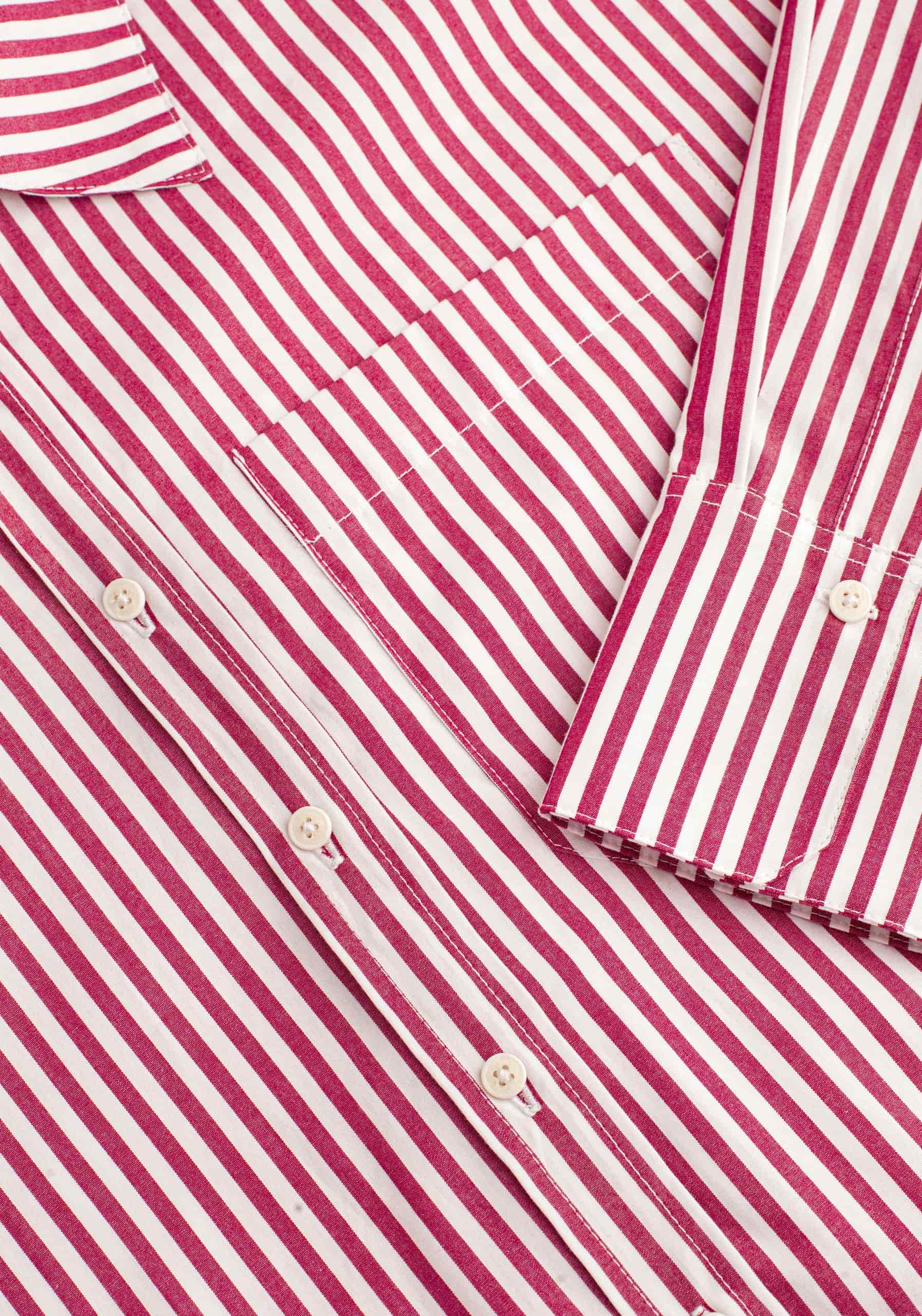 Camisa M Antonella Rayas Cereza - miniatura 3