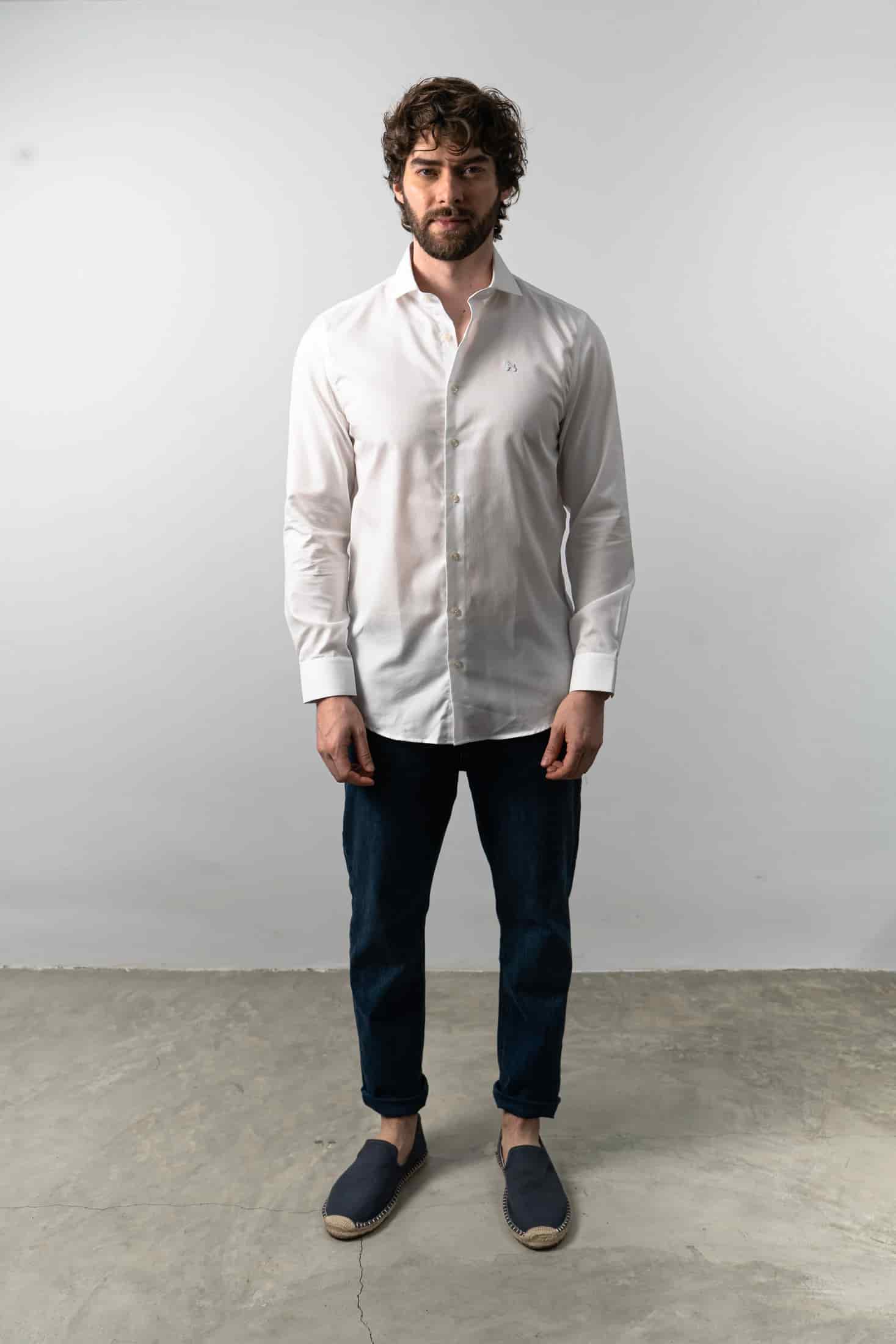 Camisa Manga Larga Blanco - miniatura 1