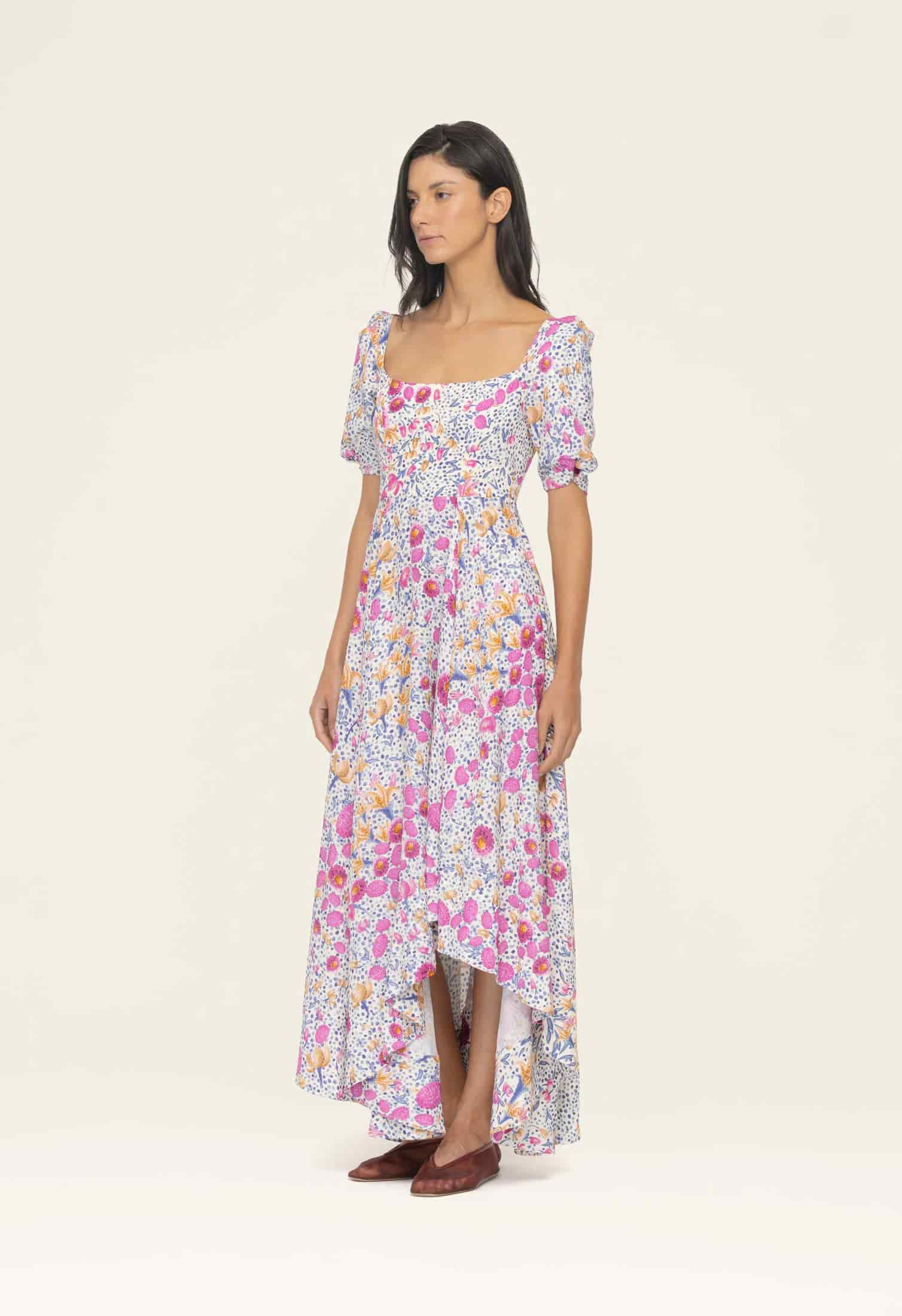 Etereo Capullo Midi Dress - miniatura 3
