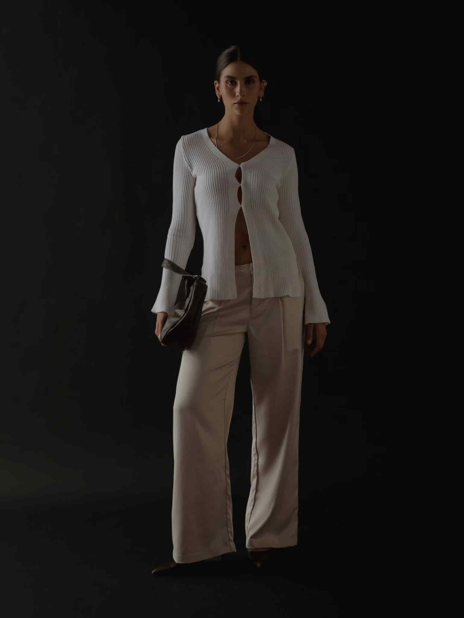NOT SO MODEST TROUSER - SAND PEARL - miniatura 2